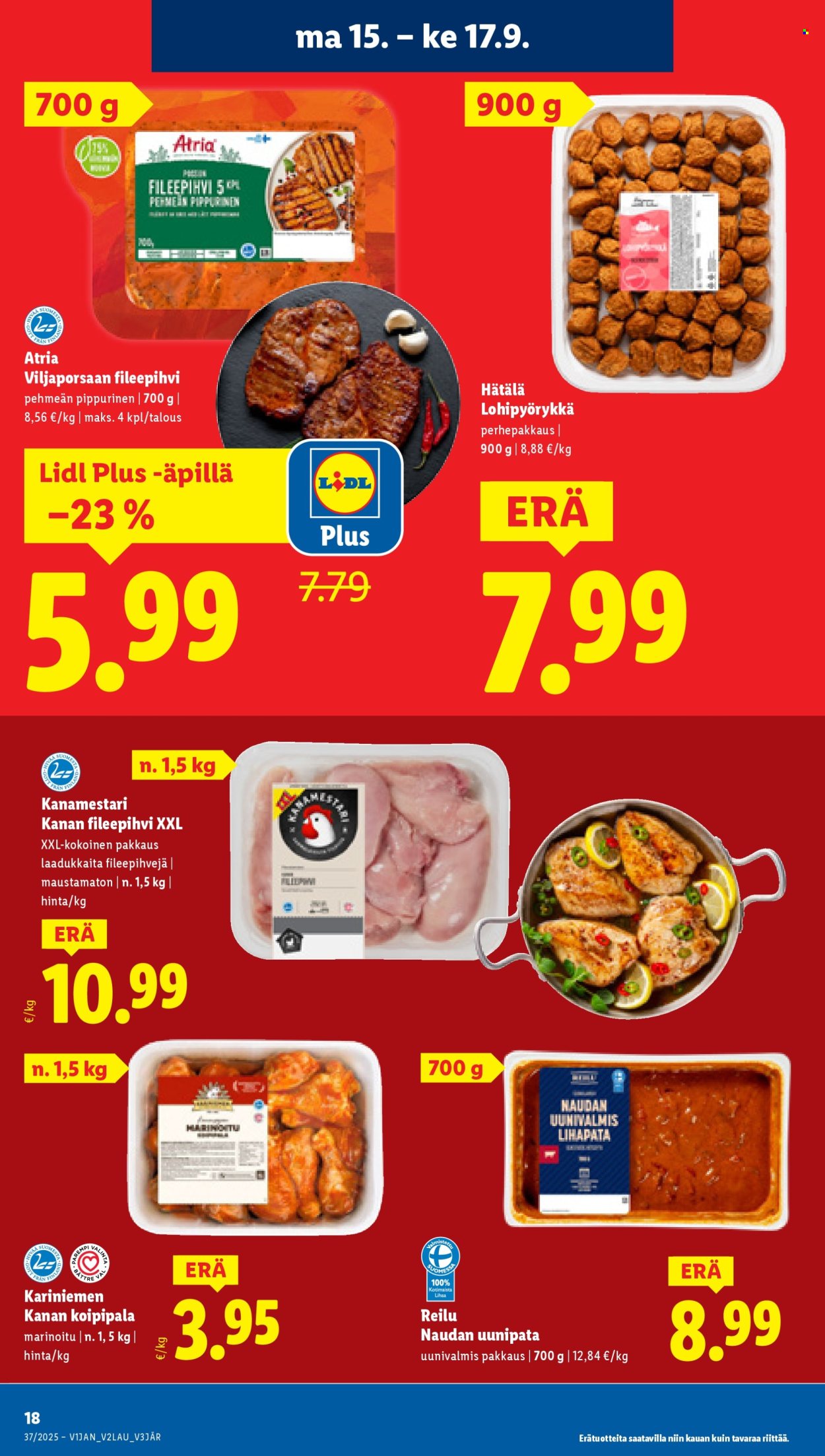 Lidl tarjoukset - 11.09.2025 - 17.09.2025. Sivu 22