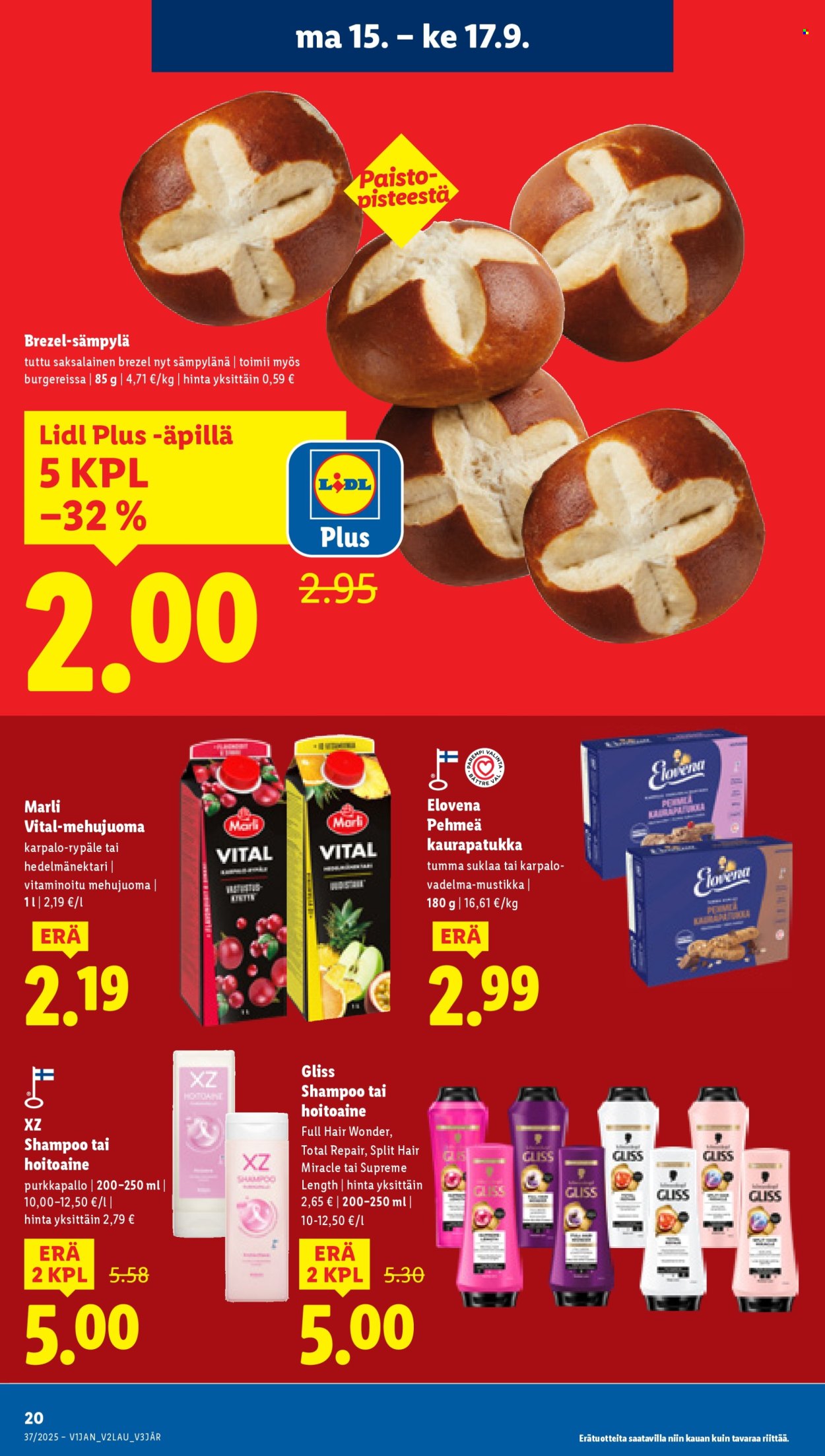Lidl tarjoukset - 11.09.2025 - 17.09.2025. Sivu 24