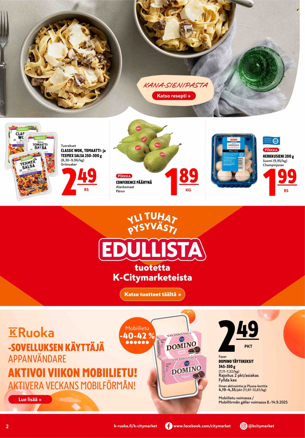 K-citymarket tarjoukset - 08.09.2025 - 10.09.2025. Sivu 2