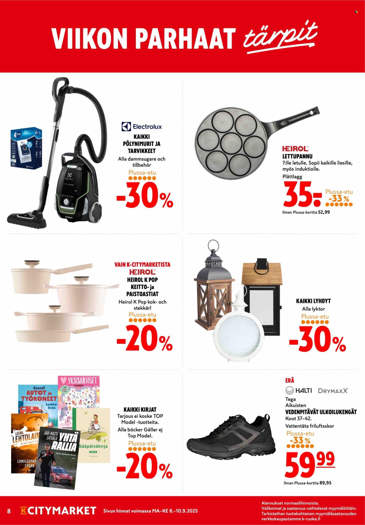 K-citymarket tarjoukset - 08.09.2025 - 10.09.2025. Sivu 8