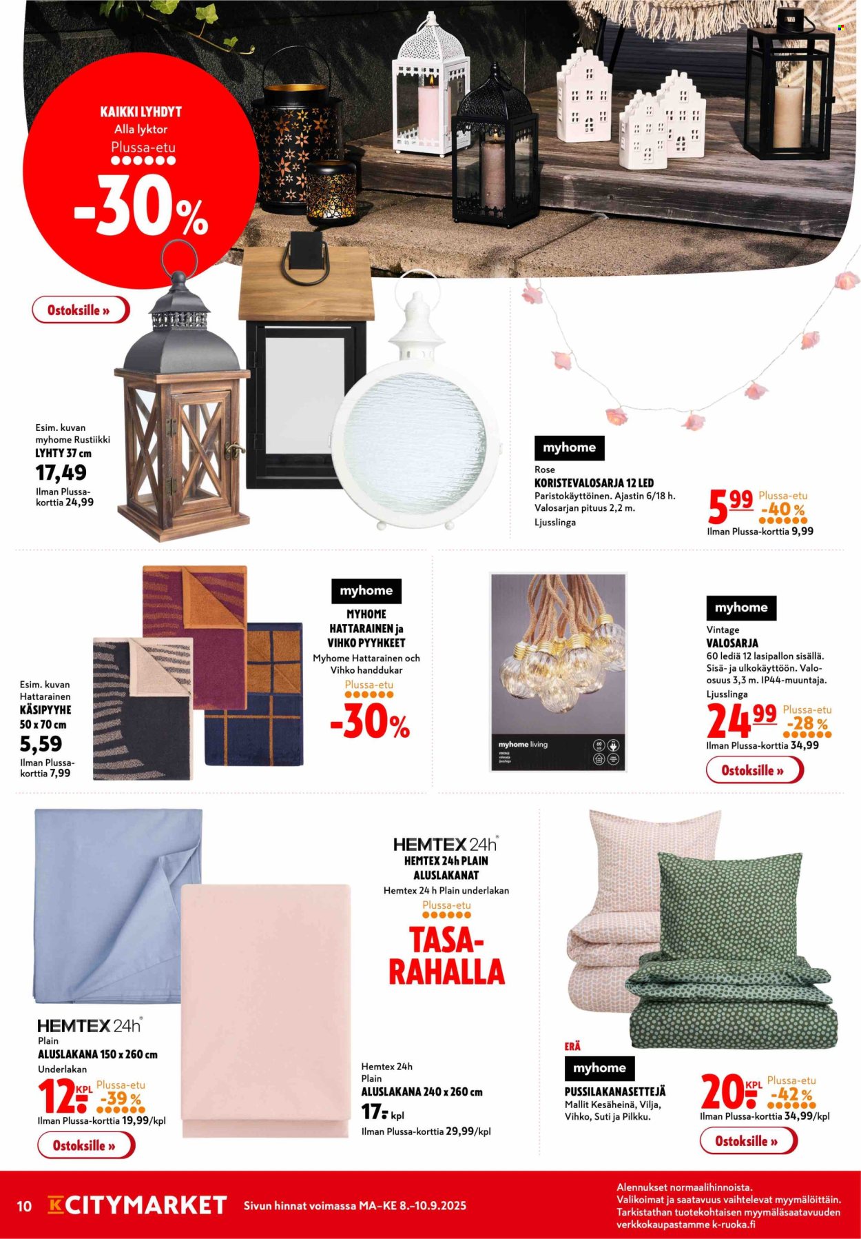 K-citymarket tarjoukset - 08.09.2025 - 10.09.2025. Sivu 10