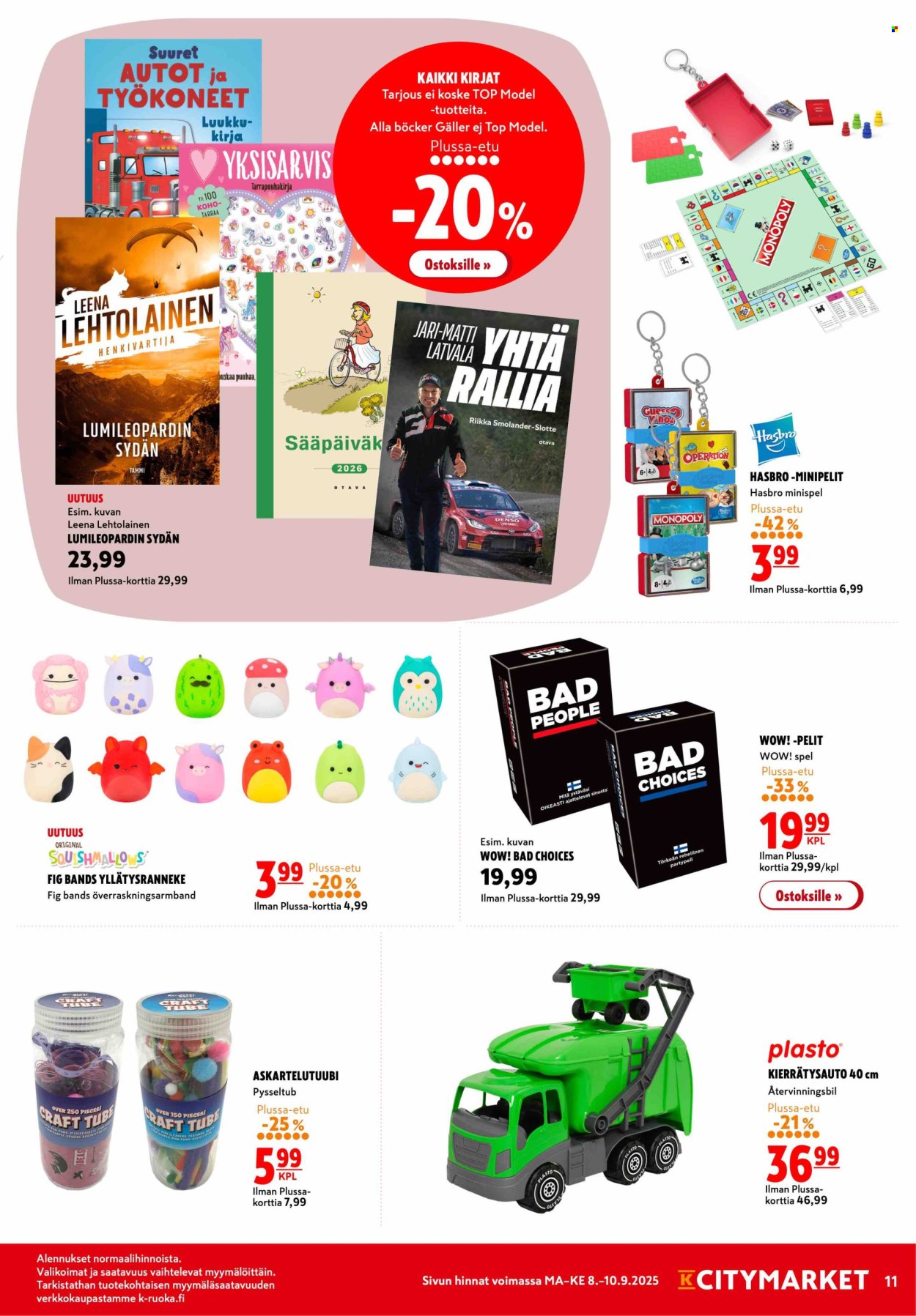K-citymarket tarjoukset - 08.09.2025 - 10.09.2025. Sivu 11