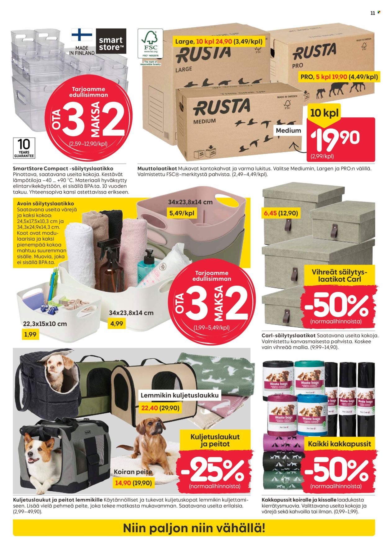 Rusta tarjoukset - 08.09.2025 - 14.09.2025. Sivu 11