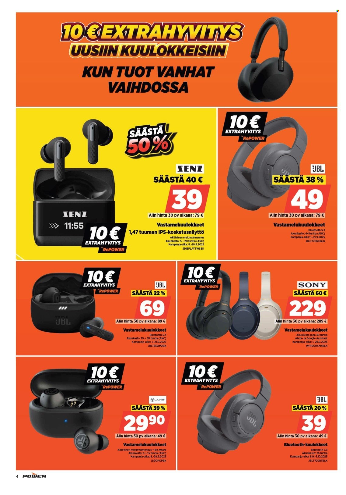 Power tarjoukset. Sivu 4