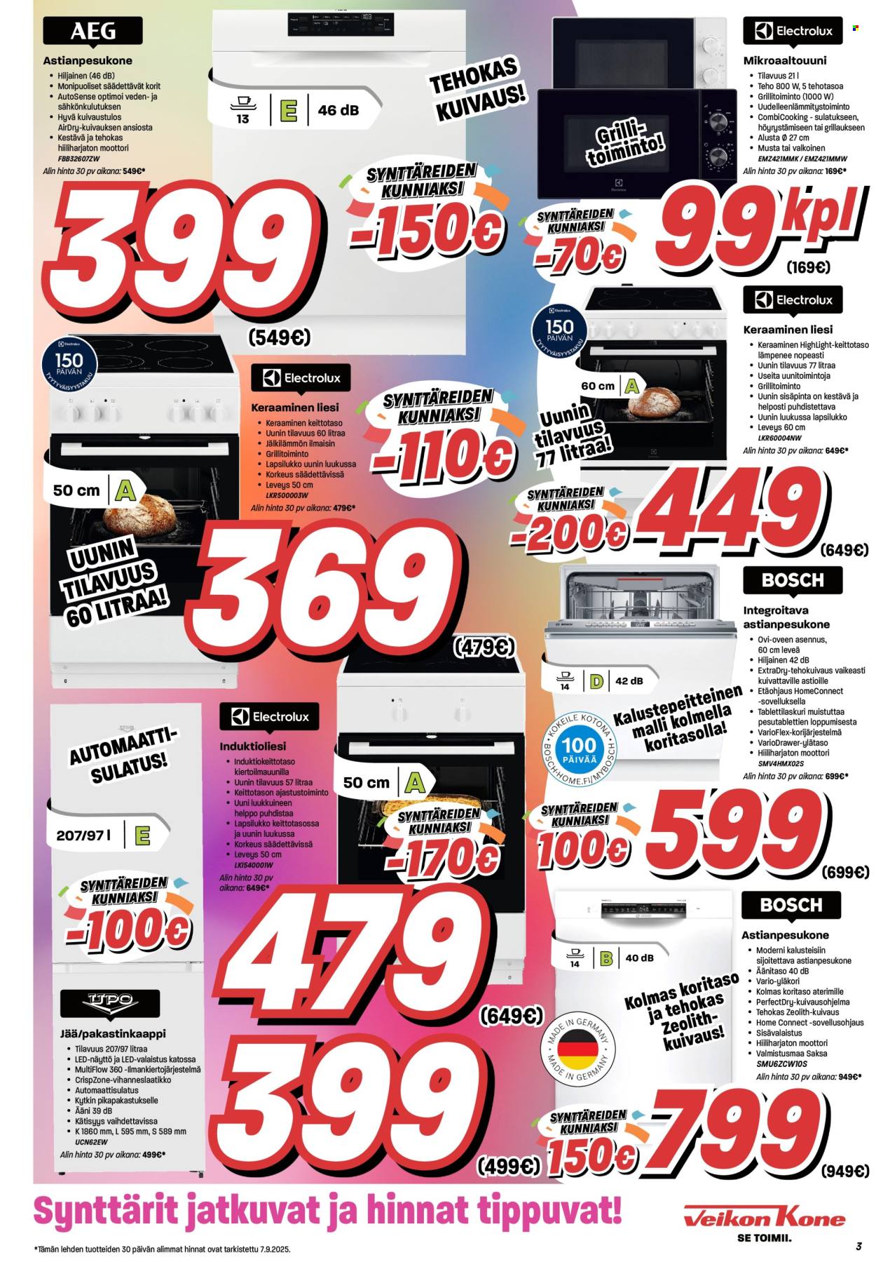 Veikon Kone tarjoukset - 08.09.2025 - 21.09.2025. Sivu 3