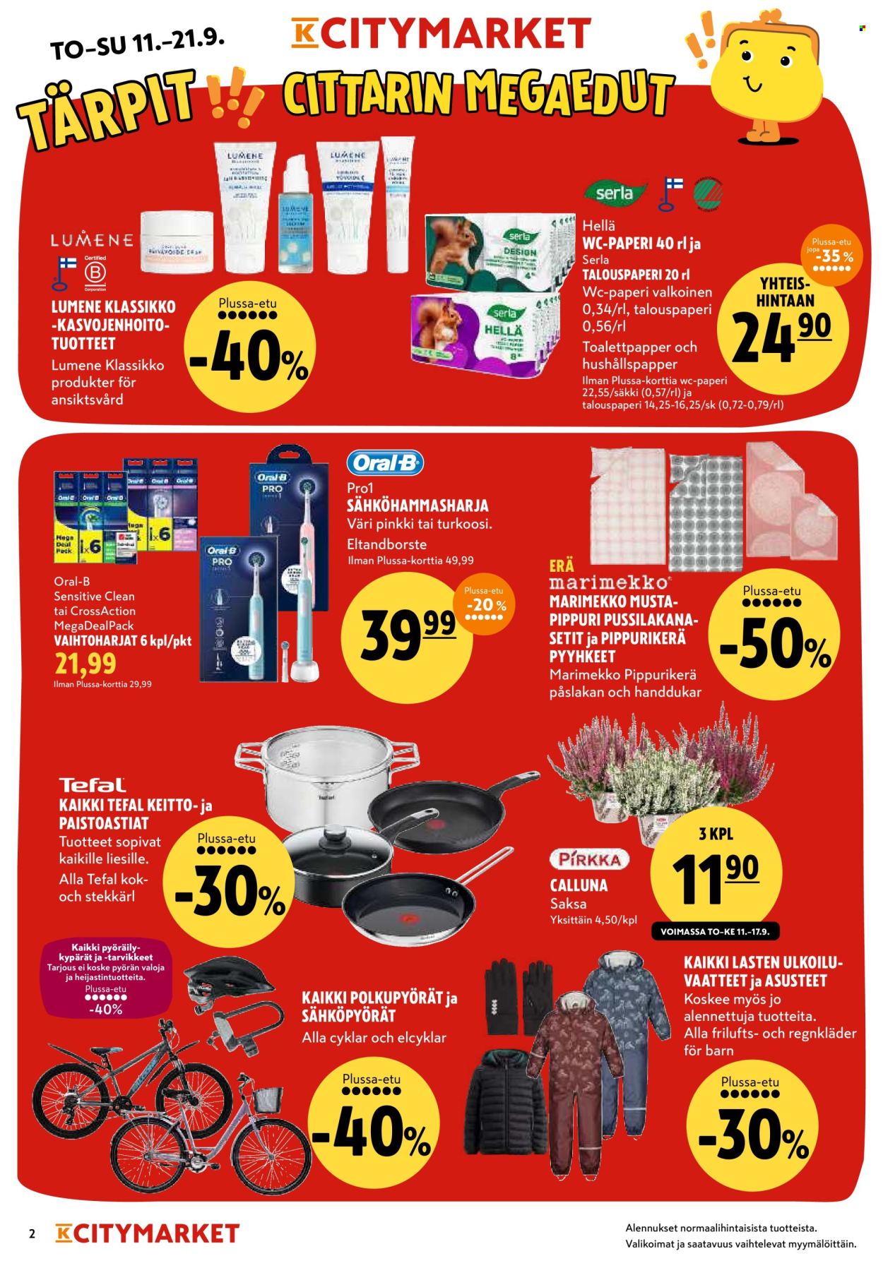 K-citymarket tarjoukset - 11.09.2025 - 21.09.2025. Sivu 2
