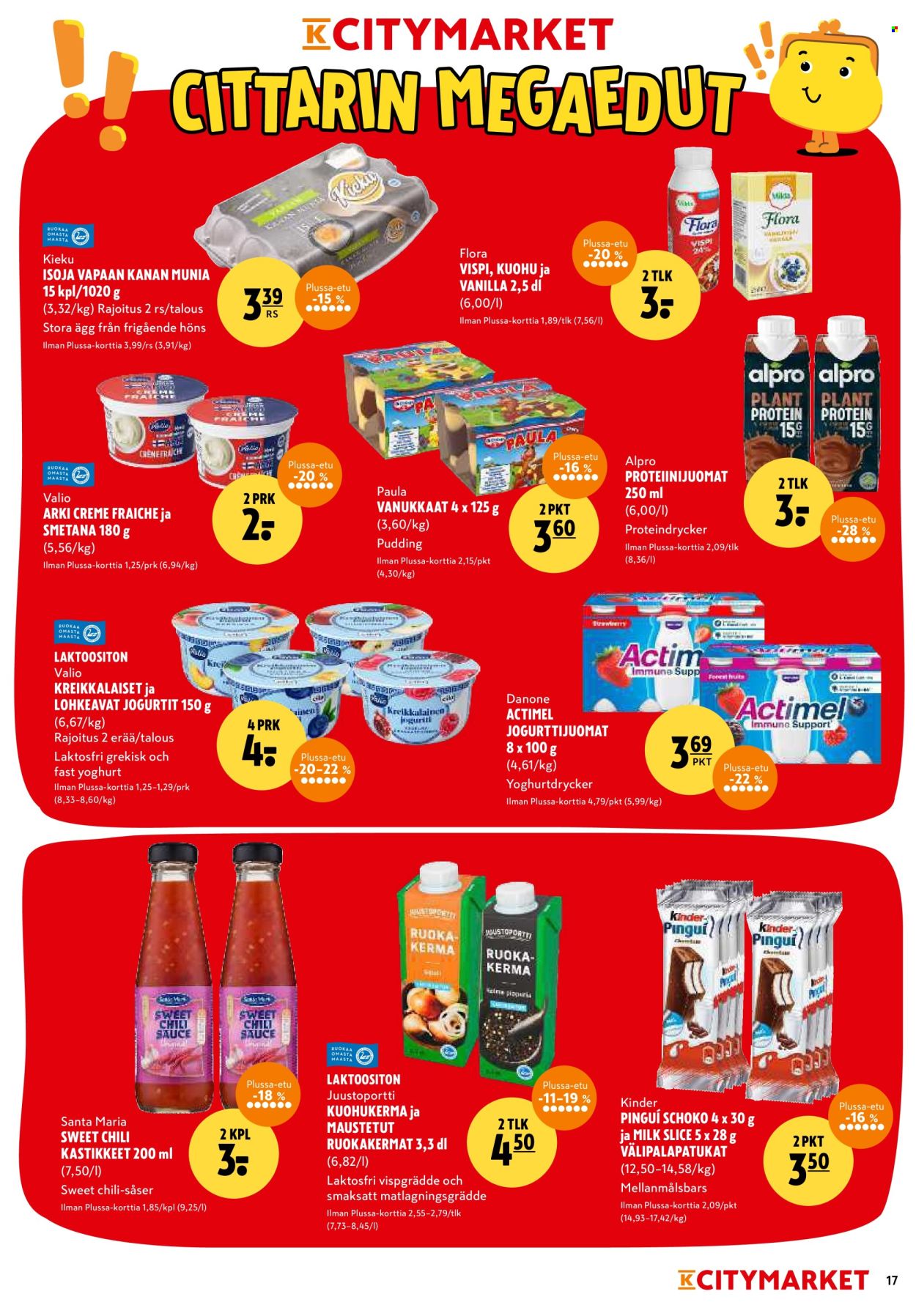 K-citymarket tarjoukset - 11.09.2025 - 21.09.2025. Sivu 17