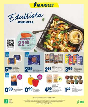 S-market tarjoukset  - 10.09.2025 - 14.09.2025.