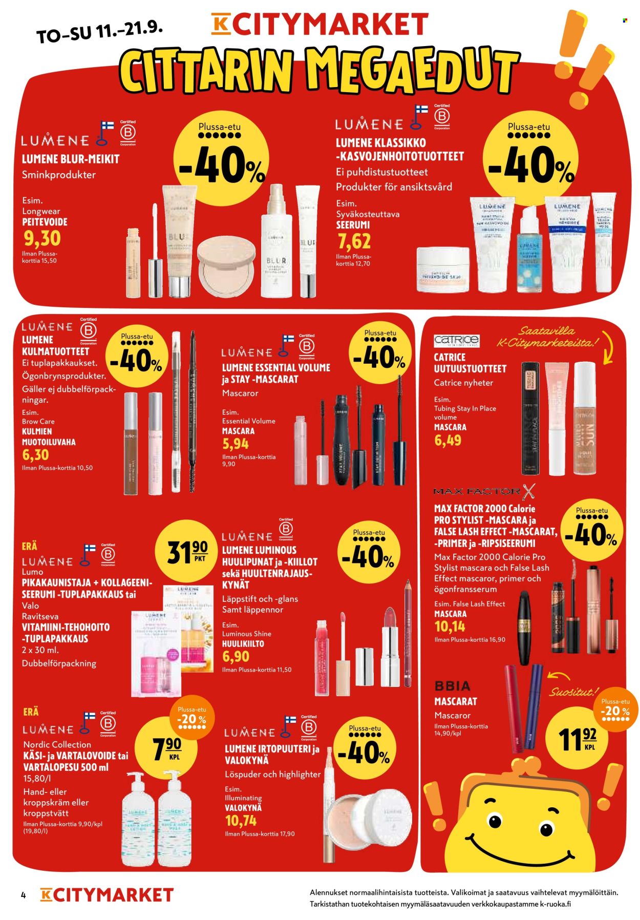 K-citymarket tarjoukset - 11.09.2025 - 21.09.2025. Sivu 4