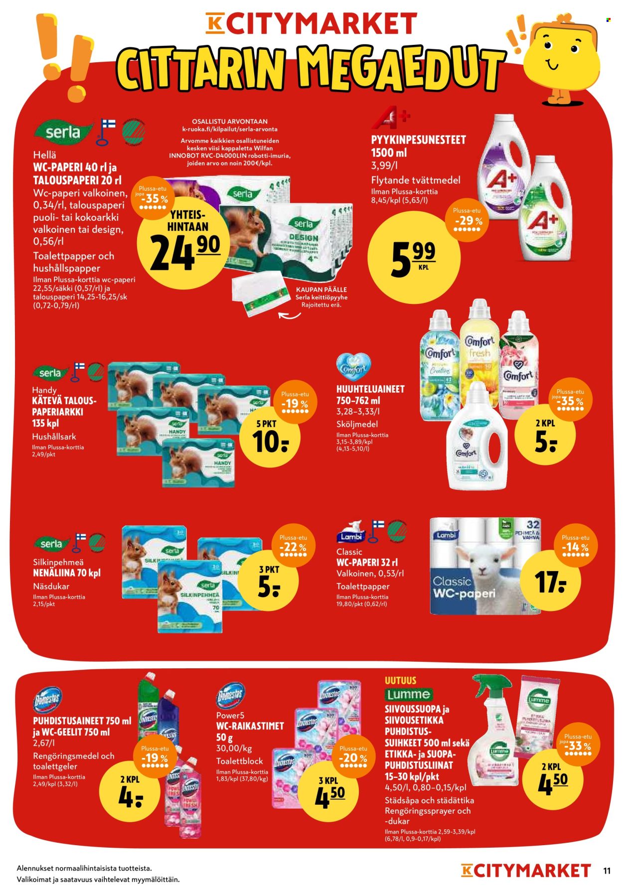 K-citymarket tarjoukset - 11.09.2025 - 21.09.2025. Sivu 11