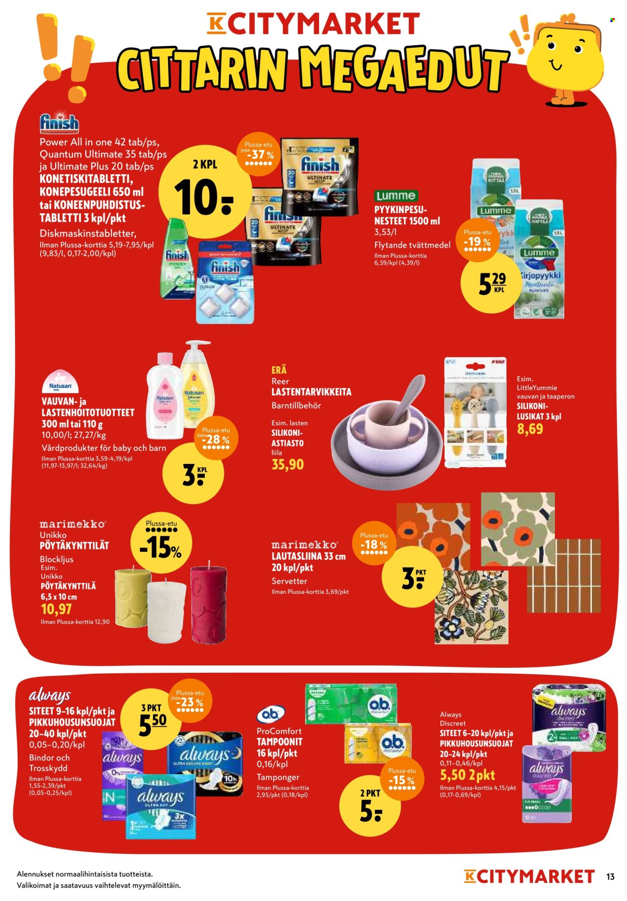 K-citymarket tarjoukset - 11.09.2025 - 21.09.2025. Sivu 13