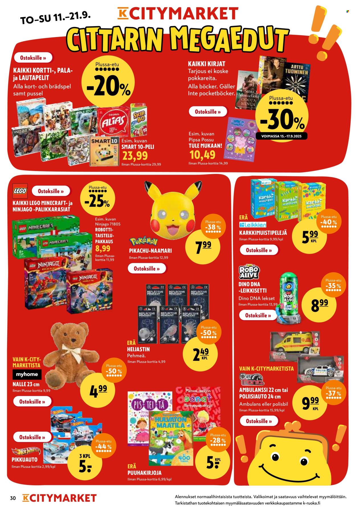 K-citymarket tarjoukset - 11.09.2025 - 21.09.2025. Sivu 30