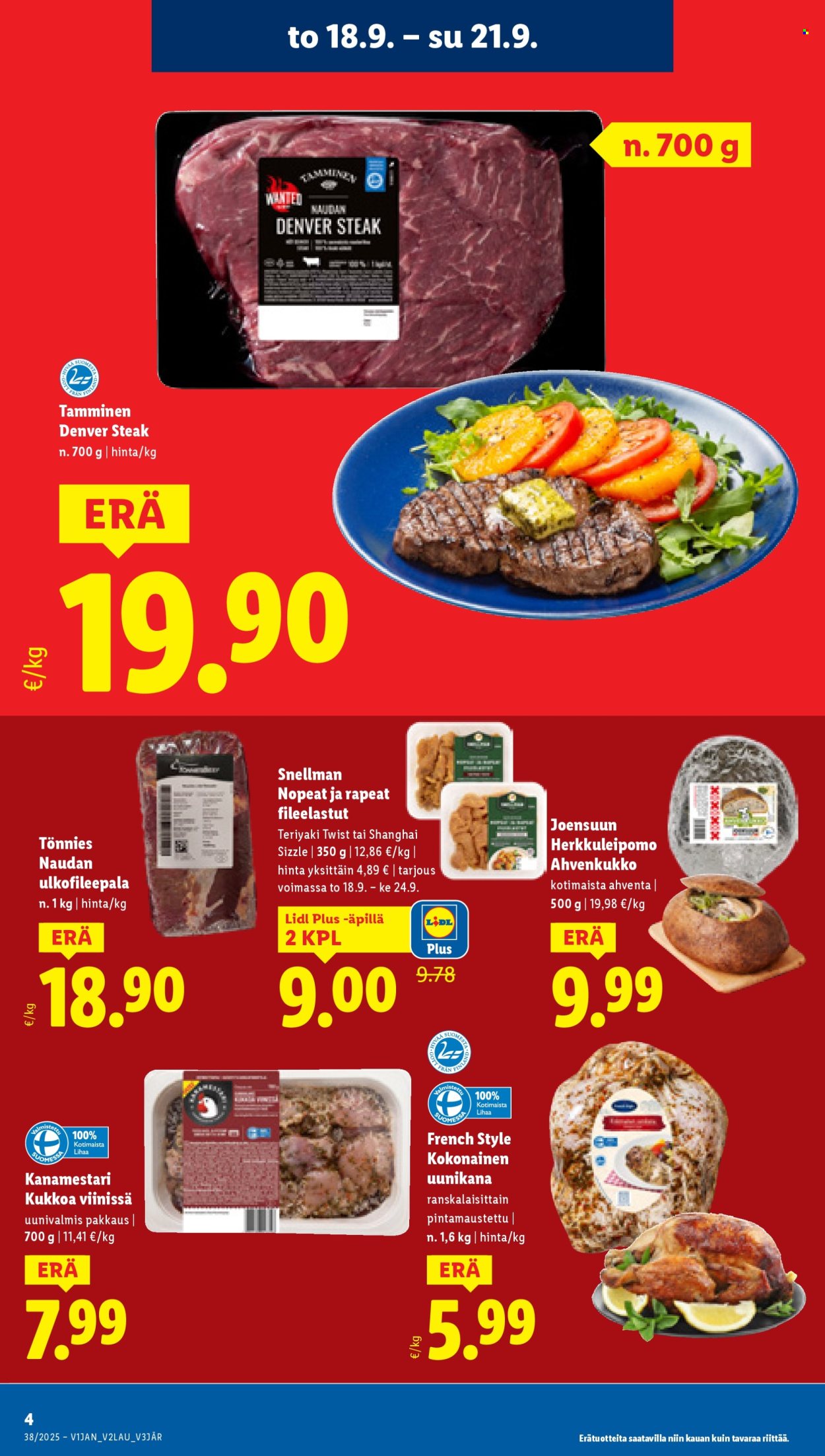 Lidl tarjoukset - 18.09.2025 - 24.09.2025. Sivu 6