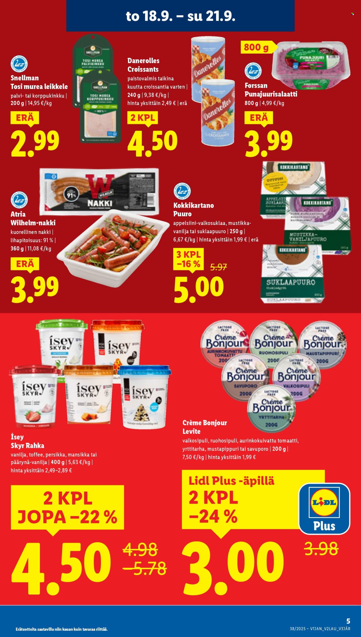 Lidl tarjoukset - 18.09.2025 - 24.09.2025. Sivu 7