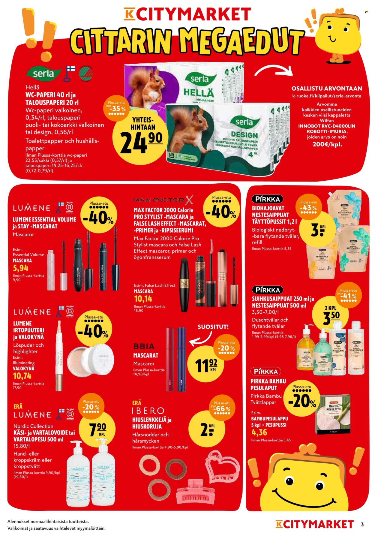 K-citymarket tarjoukset - 15.09.2025 - 21.09.2025. Sivu 3