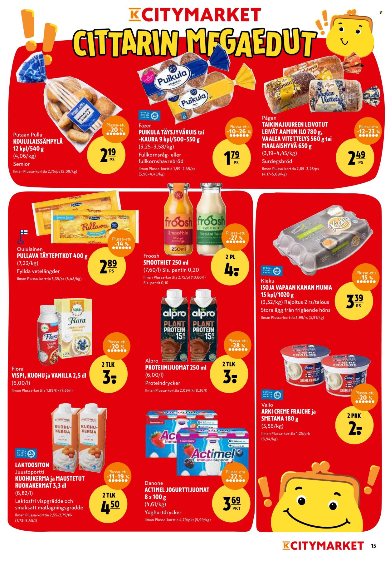 K-citymarket tarjoukset - 15.09.2025 - 21.09.2025. Sivu 15