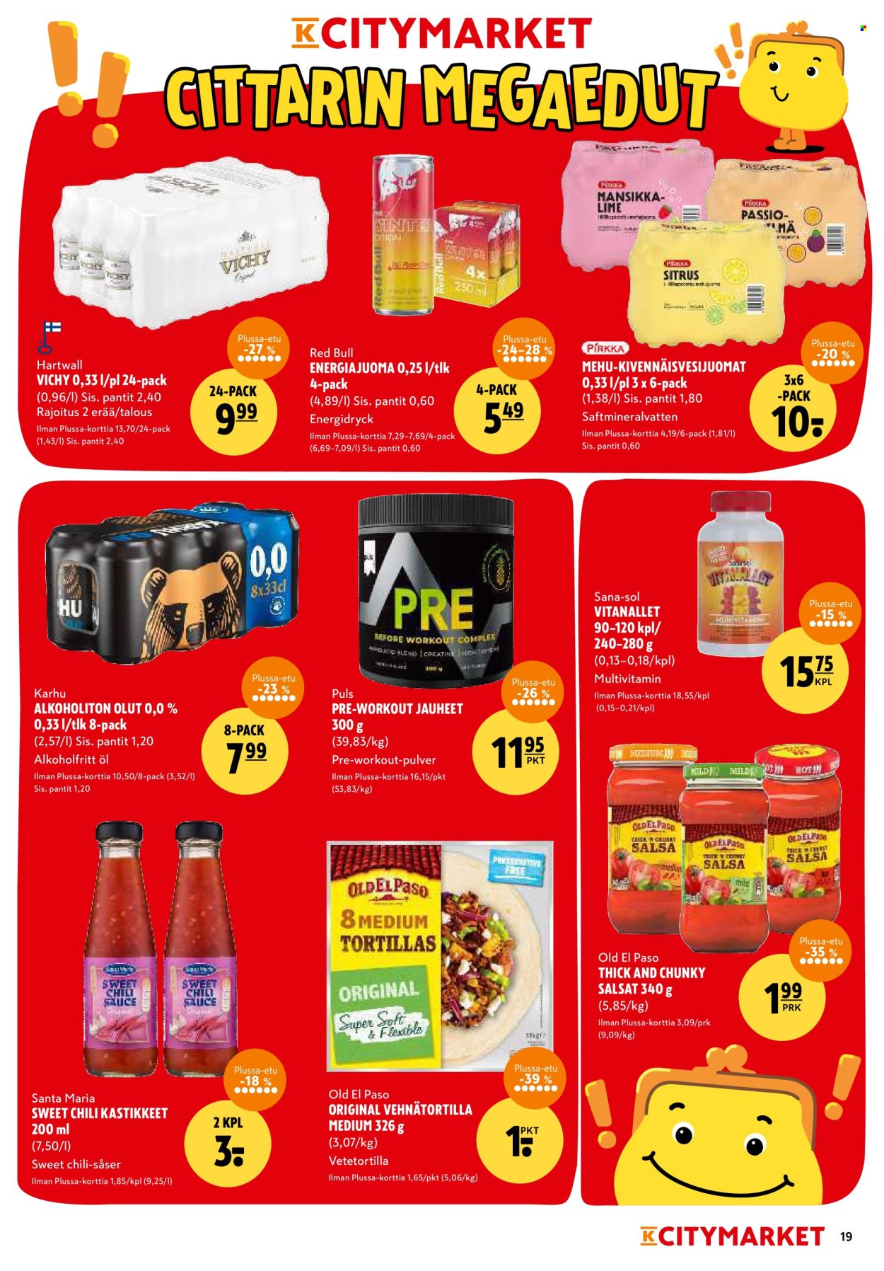 K-citymarket tarjoukset - 15.09.2025 - 21.09.2025. Sivu 19