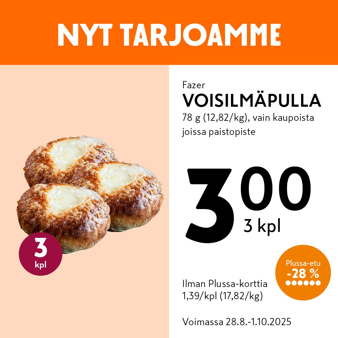 K-market tarjoukset - 28.08.2025 - 01.10.2025. Sivu 2