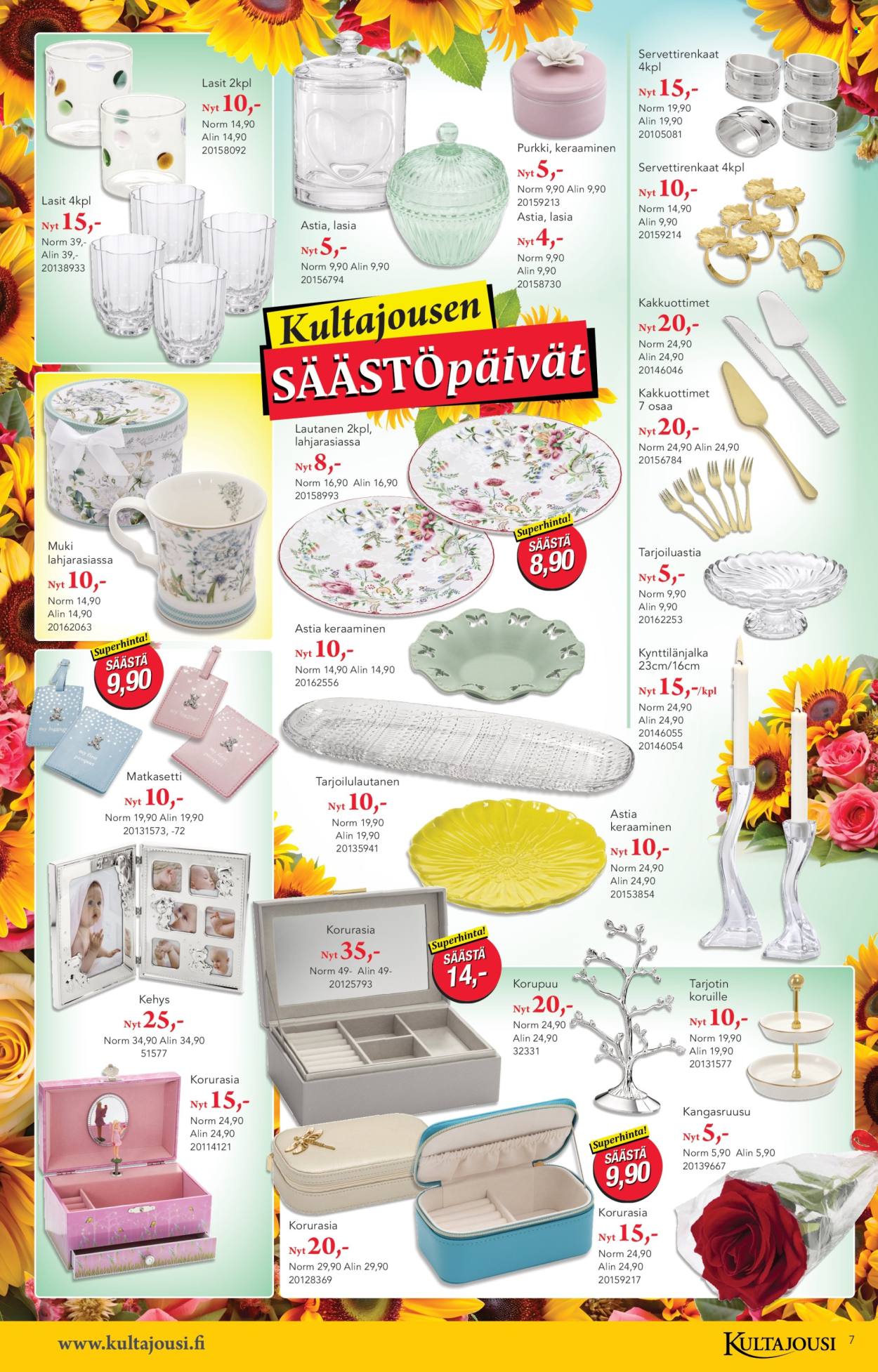 Kultajousi tarjoukset - 15.09.2025 - 12.10.2025. Sivu 7