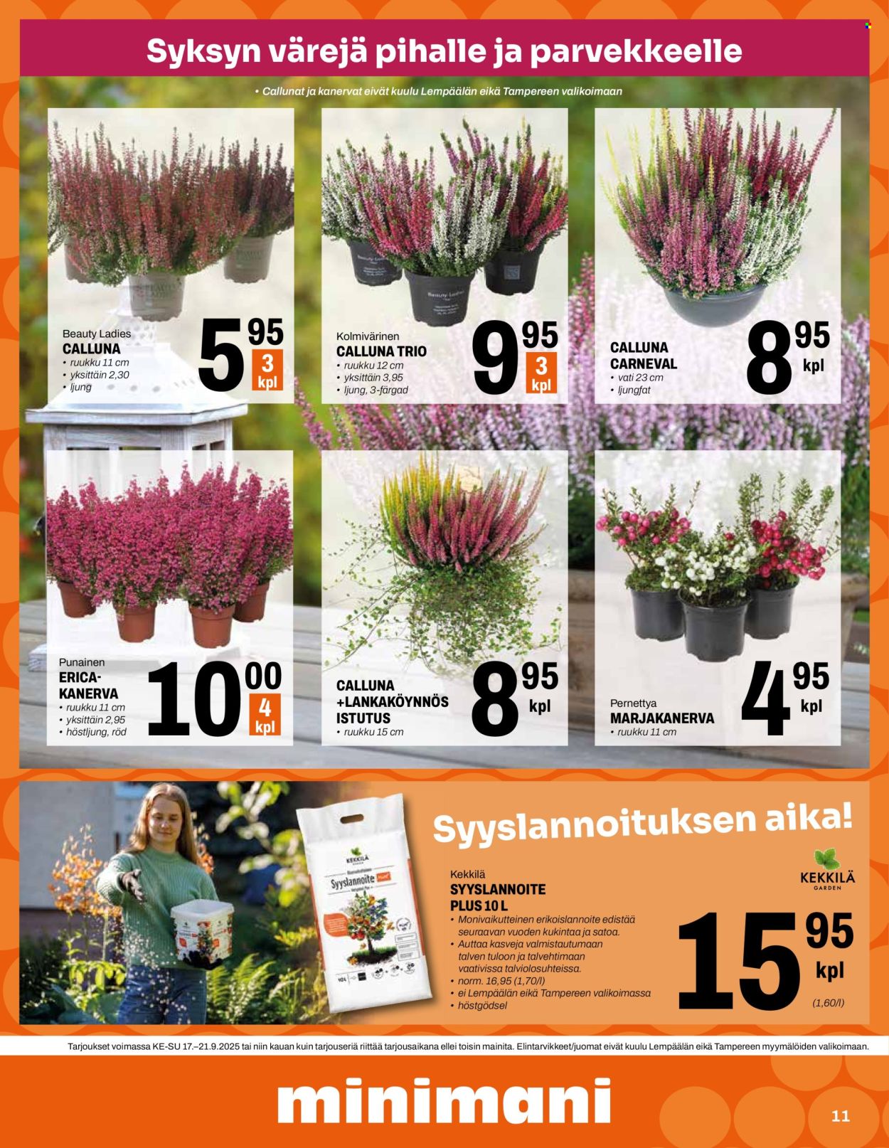 Minimani tarjoukset - 17.09.2025 - 21.09.2025. Sivu 11