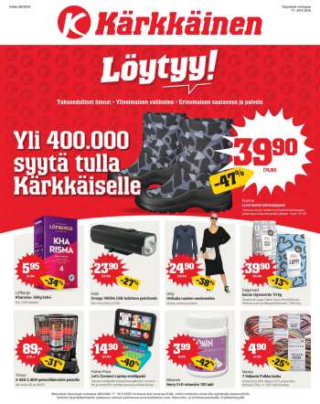 Kärkkäinen tarjoukset  - 17.09.2025 - 30.09.2025.