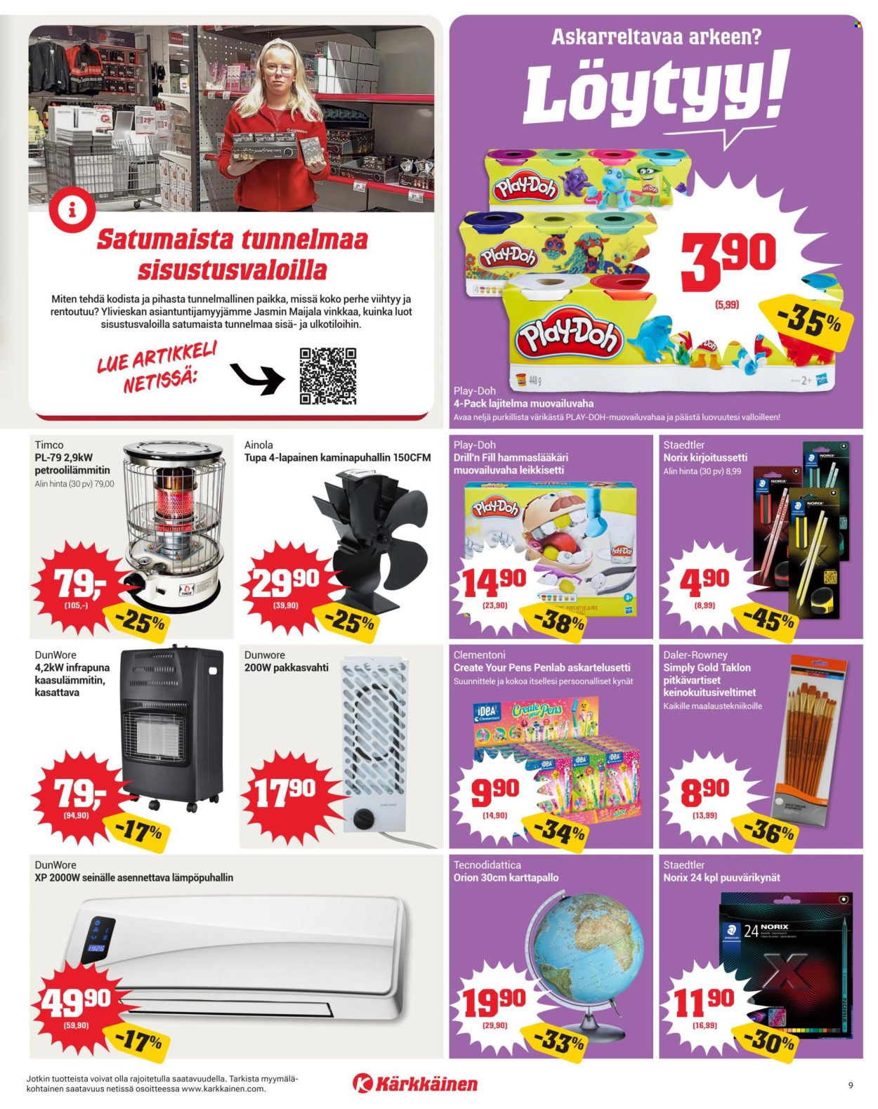 Kärkkäinen tarjoukset - 17.09.2025 - 30.09.2025. Sivu 9