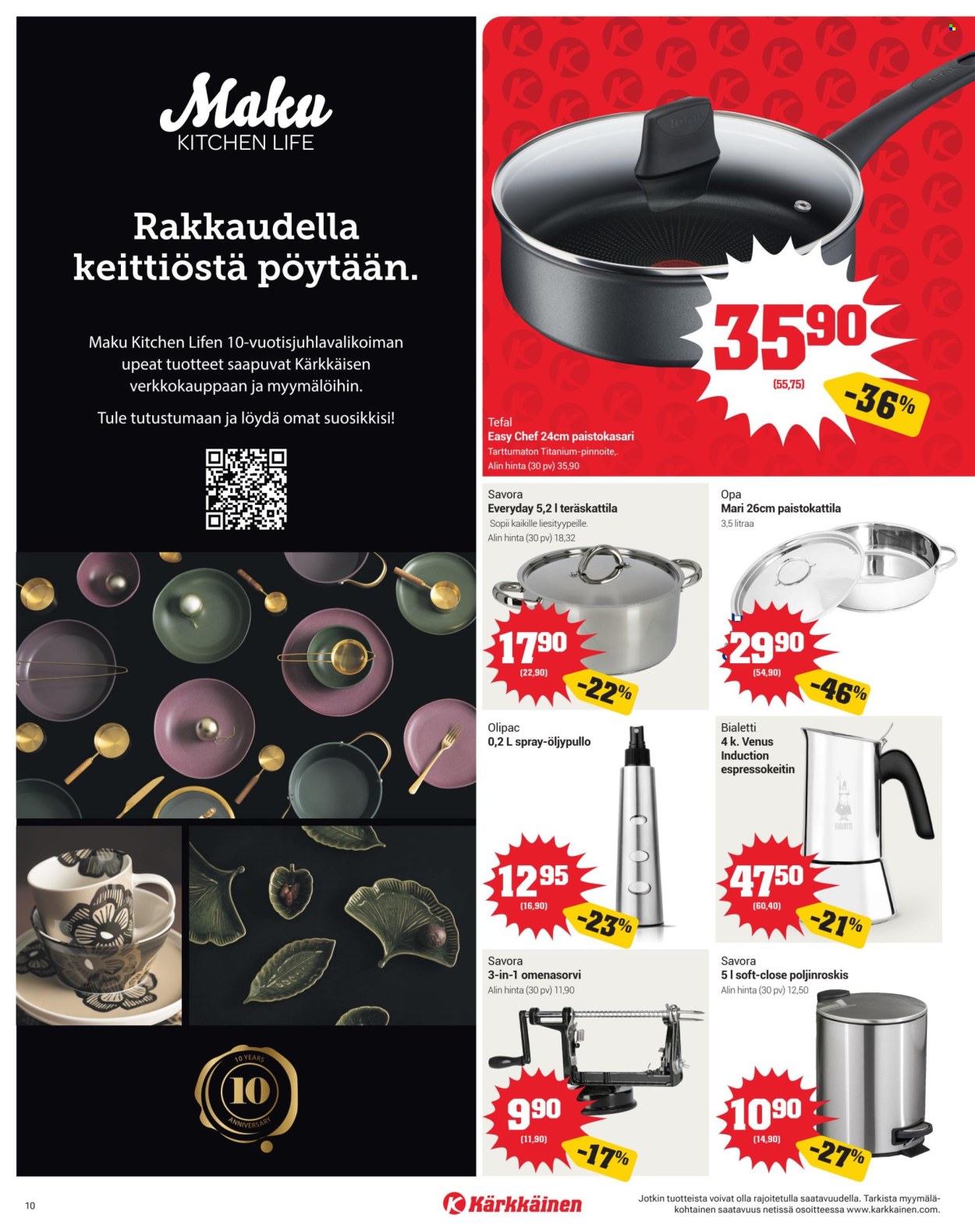 Kärkkäinen tarjoukset - 17.09.2025 - 30.09.2025. Sivu 10