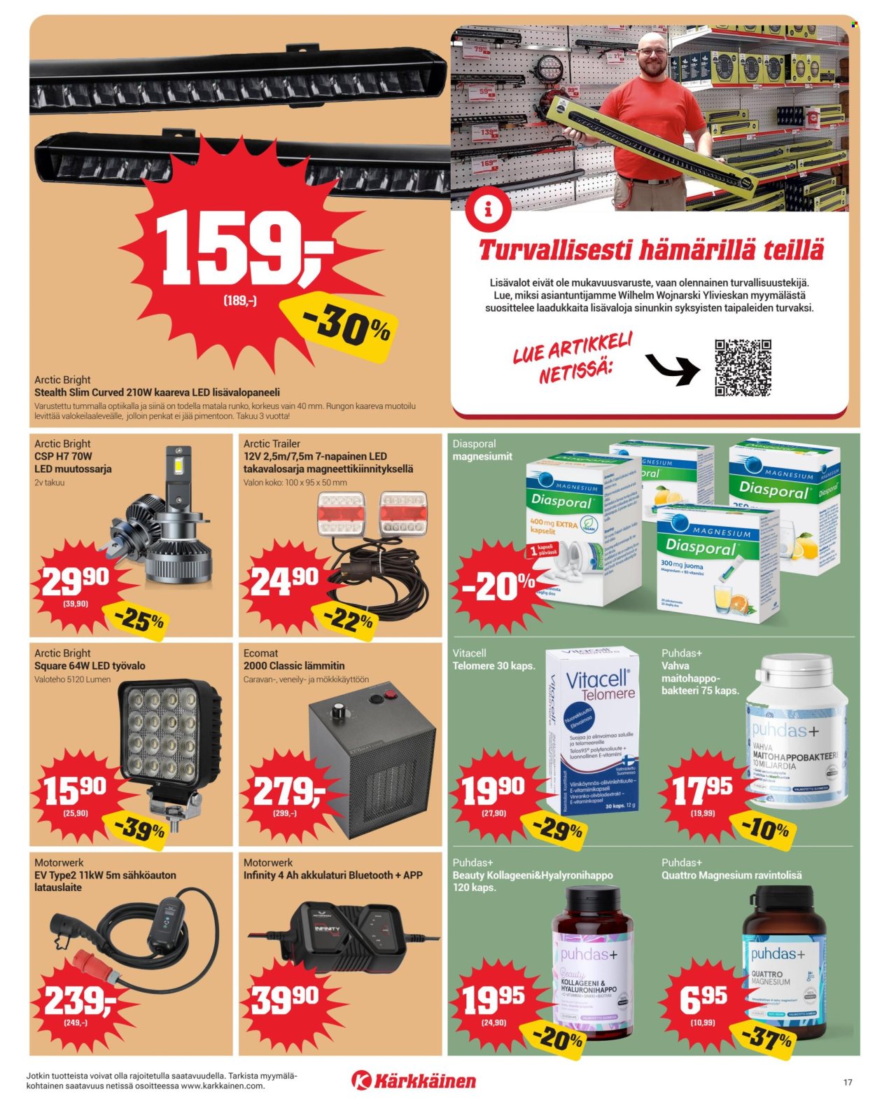 Kärkkäinen tarjoukset - 17.09.2025 - 30.09.2025. Sivu 17