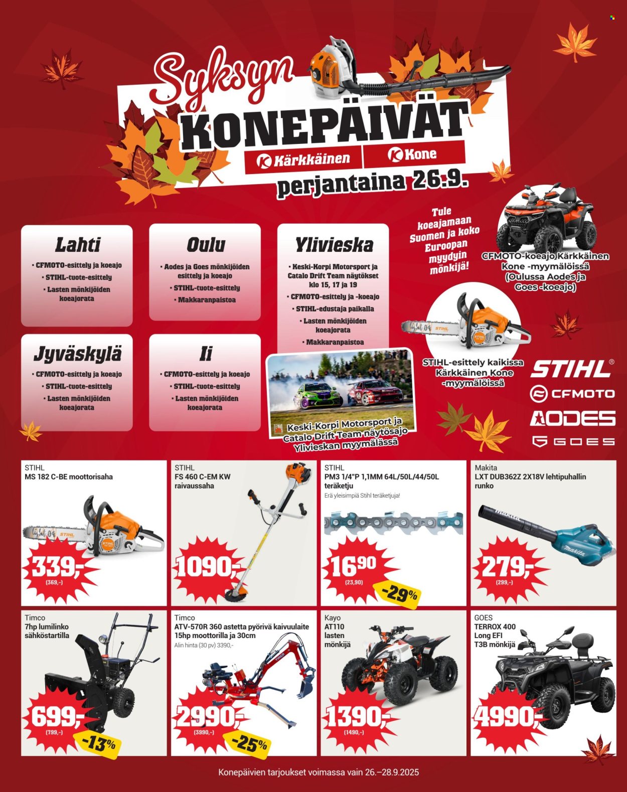 Kärkkäinen tarjoukset - 17.09.2025 - 30.09.2025. Sivu 19