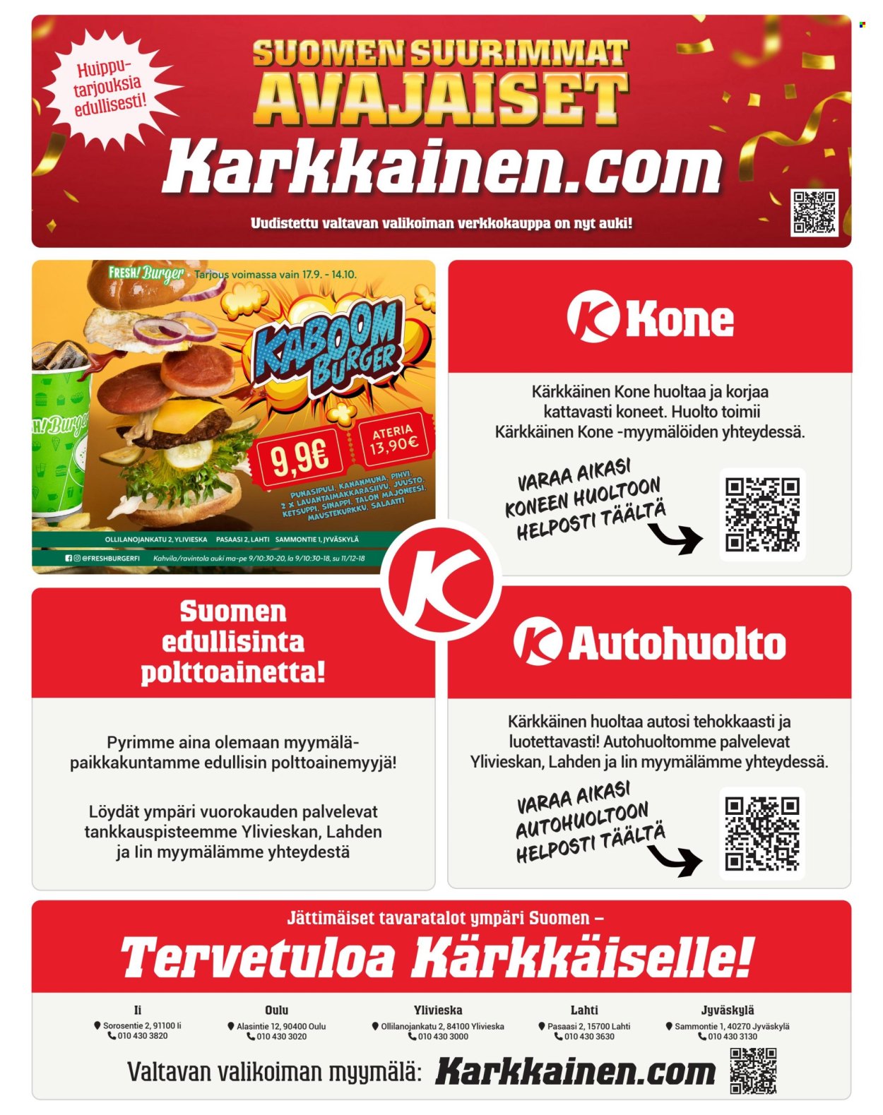 Kärkkäinen tarjoukset - 17.09.2025 - 30.09.2025. Sivu 20