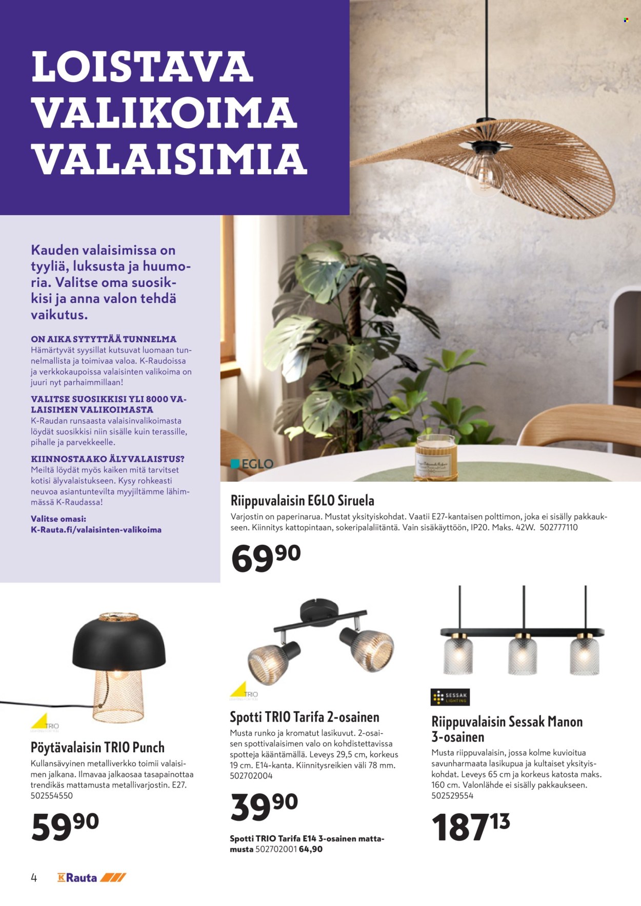 K-Rauta tarjoukset - 17.09.2025 - 30.09.2025. Sivu 4