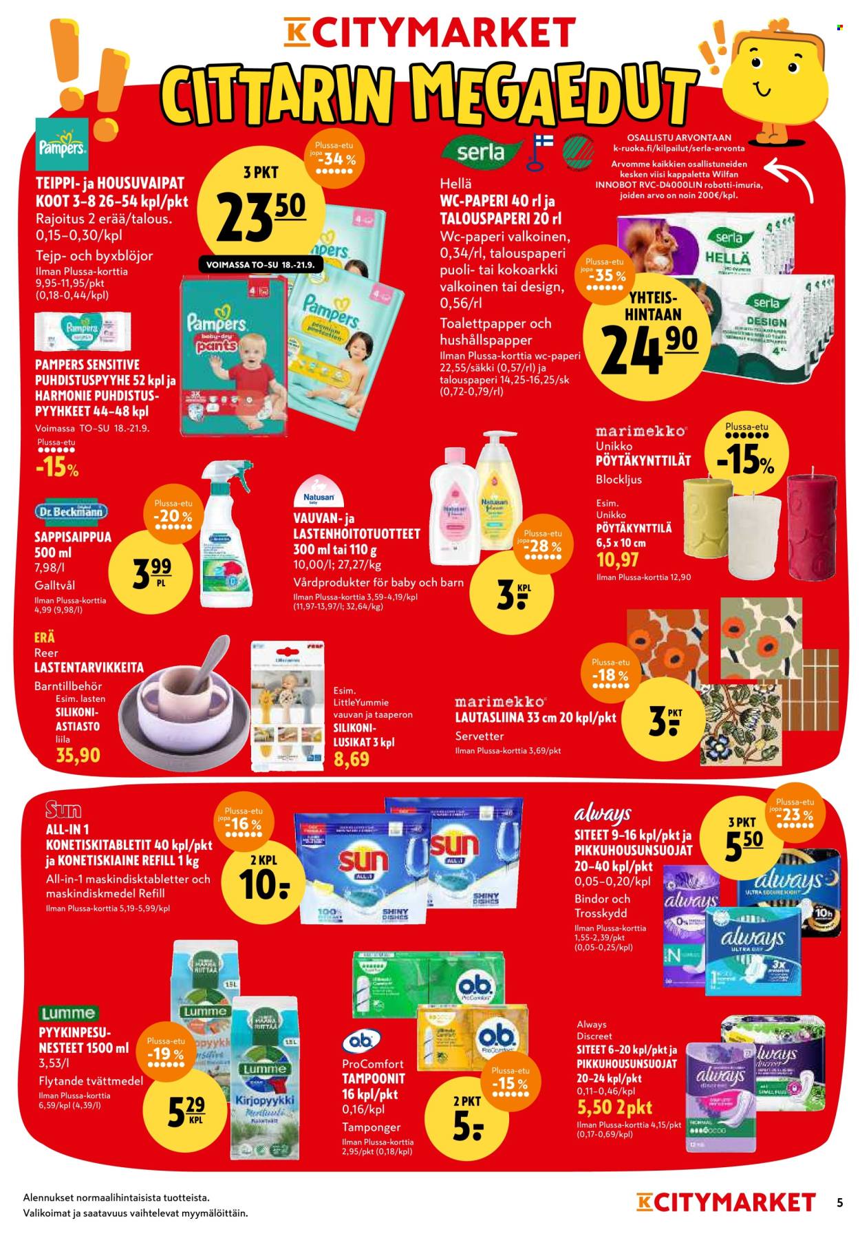 K-citymarket tarjoukset - 18.09.2025 - 21.09.2025. Sivu 5