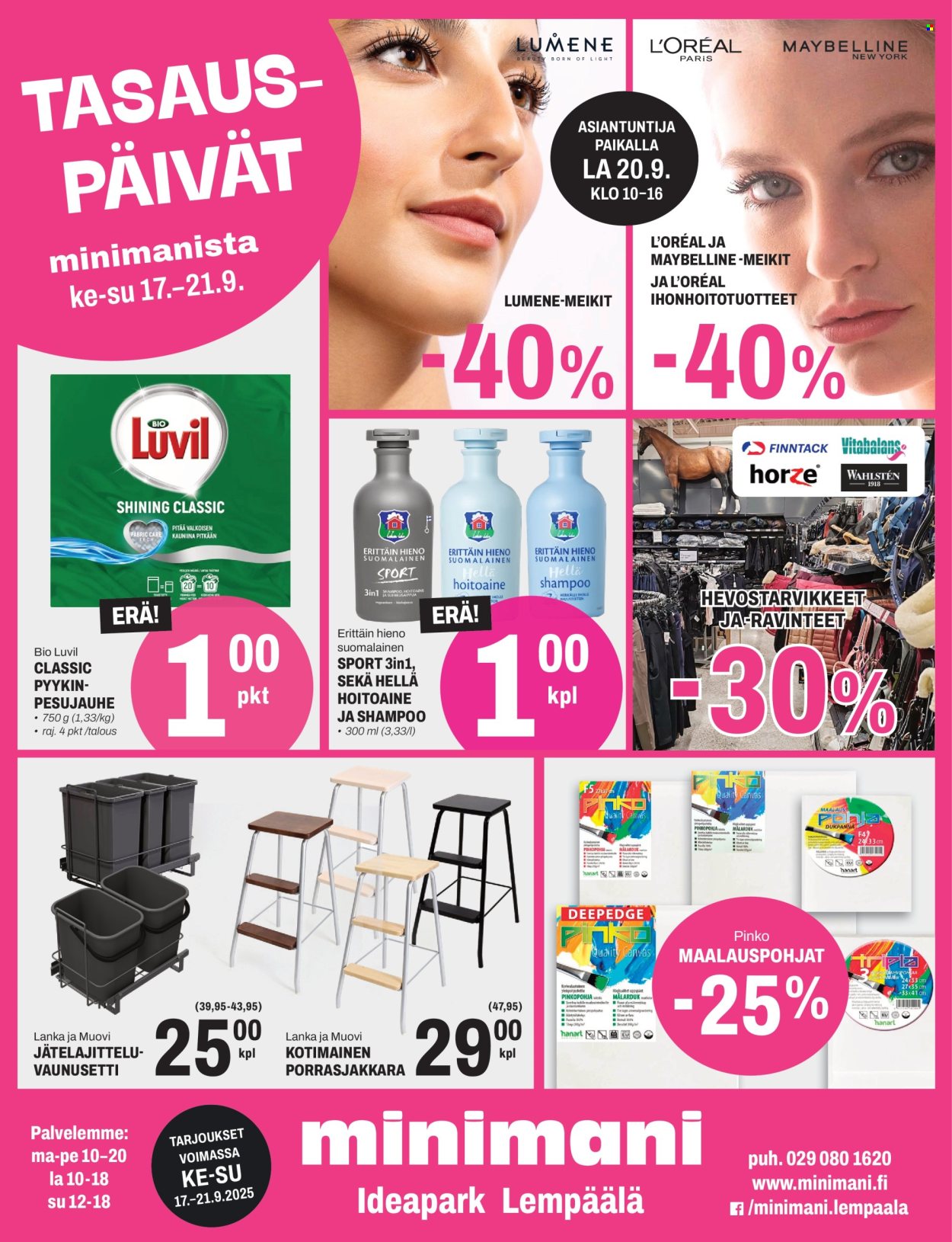 Minimani tarjoukset - 17.09.2025 - 21.09.2025. Sivu 1