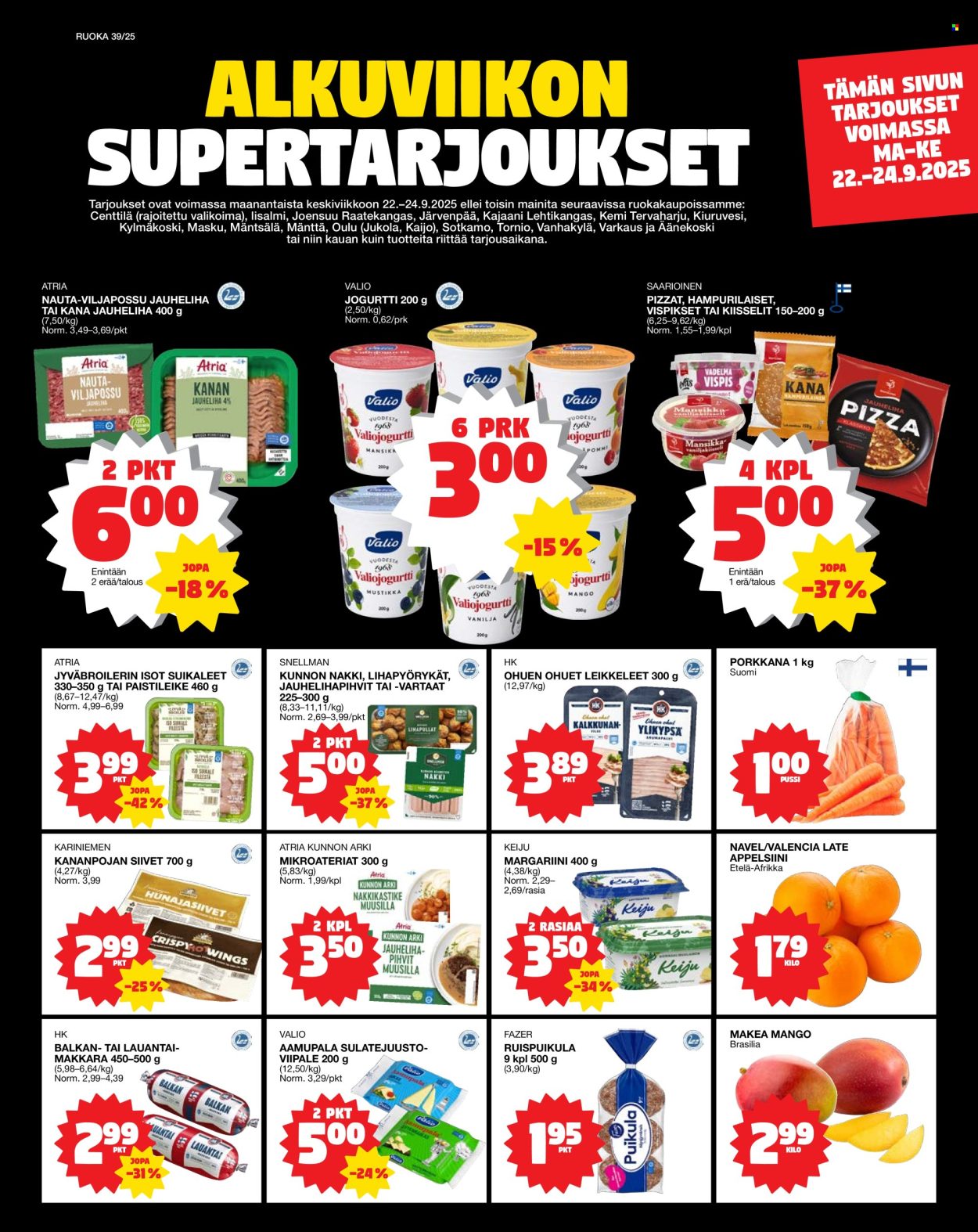 Tokmanni tarjoukset - 22.09.2025 - 24.09.2025. Sivu 1