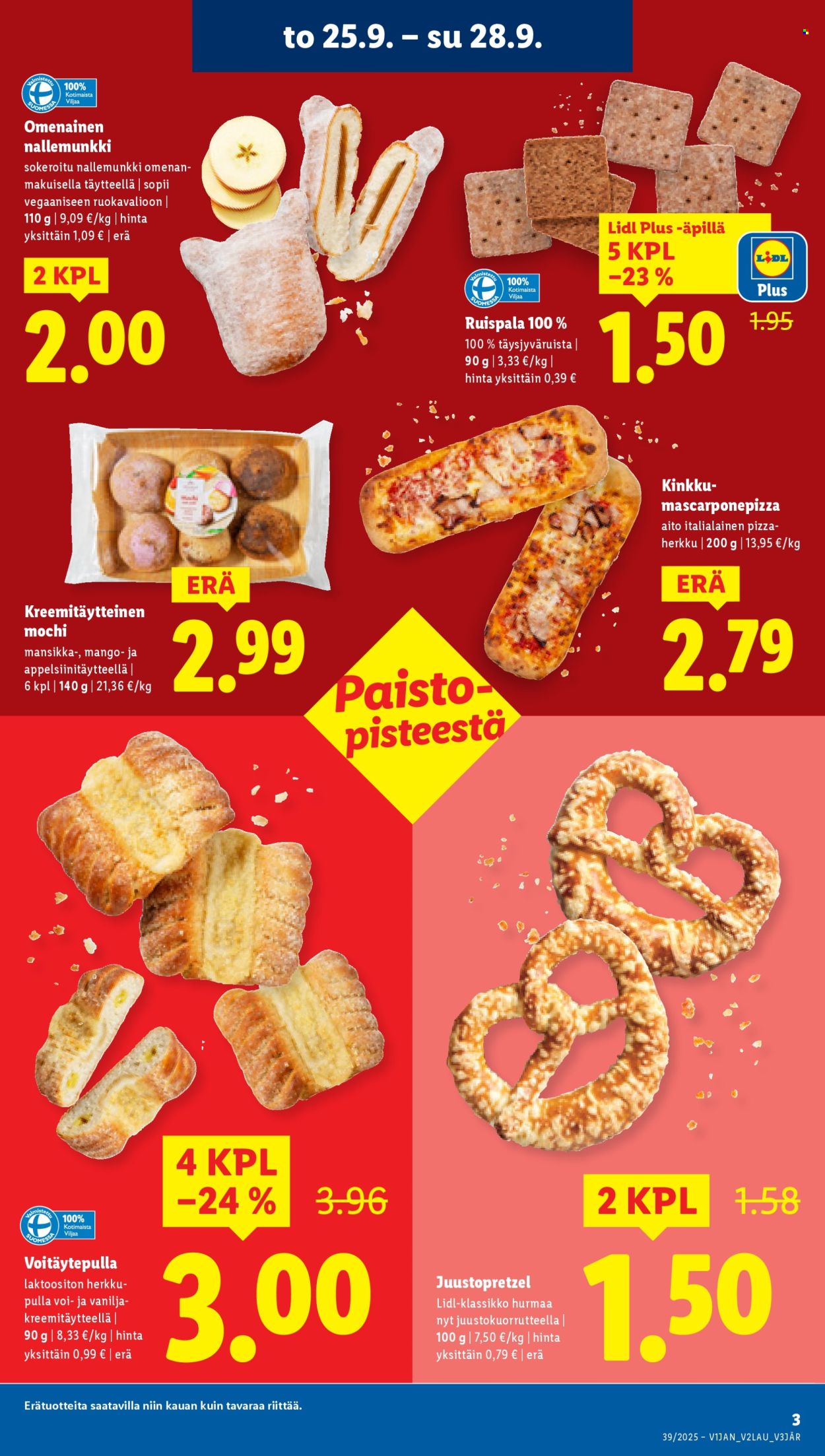 Lidl tarjoukset - 25.09.2025 - 01.10.2025. Sivu 5