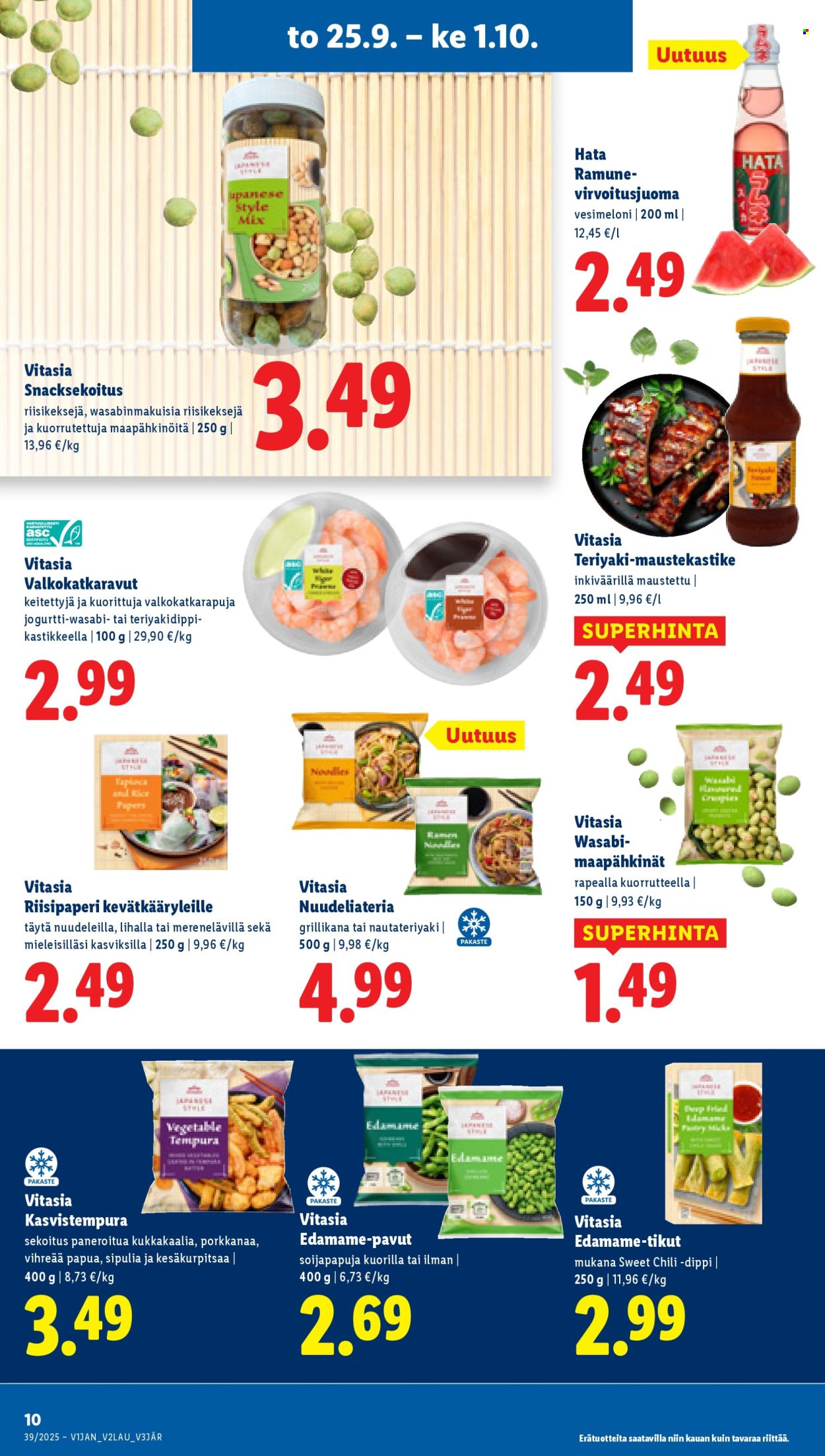 Lidl tarjoukset - 25.09.2025 - 01.10.2025. Sivu 12