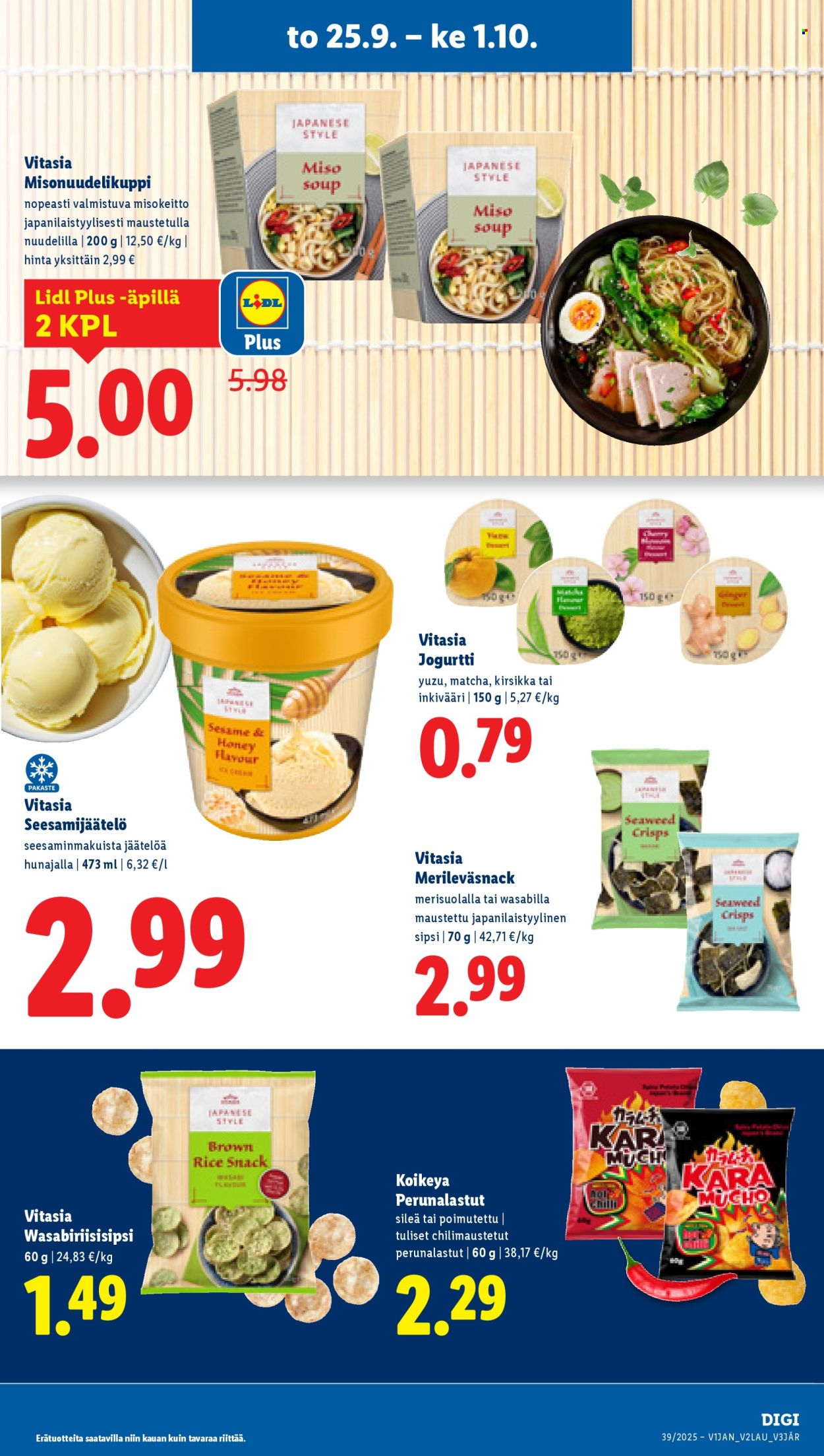 Lidl tarjoukset - 25.09.2025 - 01.10.2025. Sivu 13