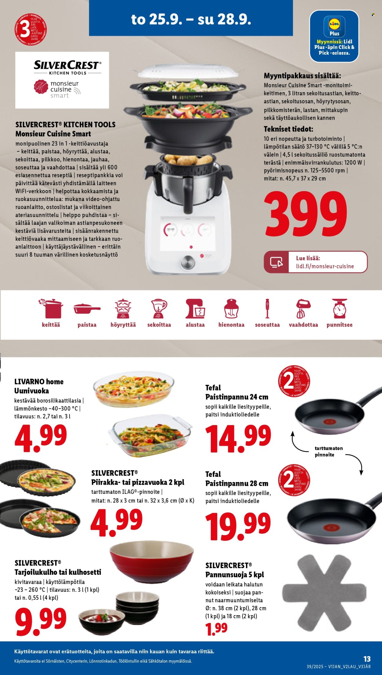 Lidl tarjoukset - 25.09.2025 - 01.10.2025. Sivu 17