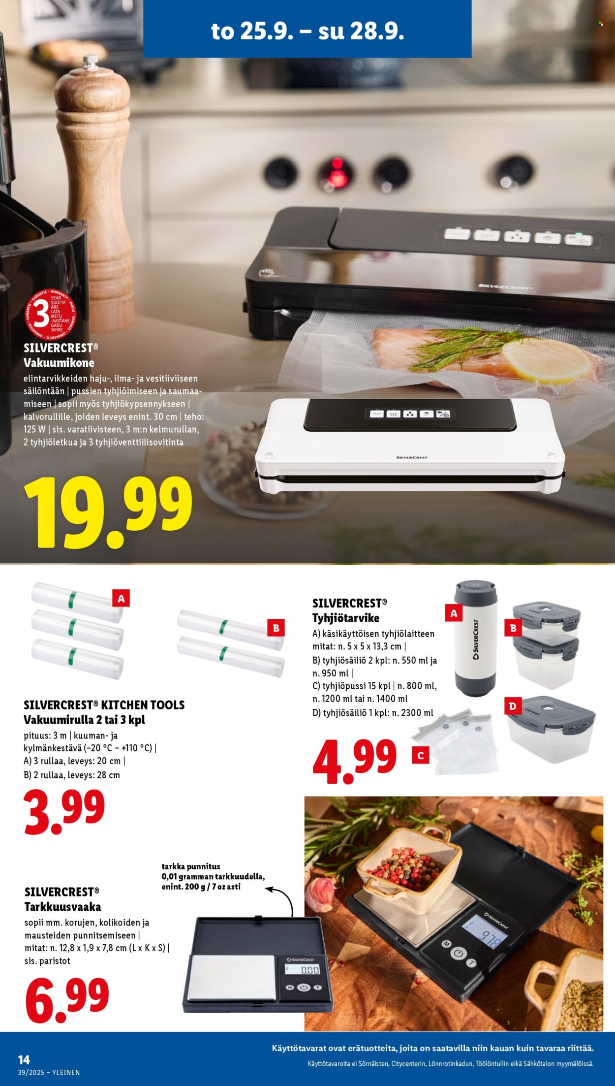 Lidl tarjoukset - 25.09.2025 - 01.10.2025. Sivu 18
