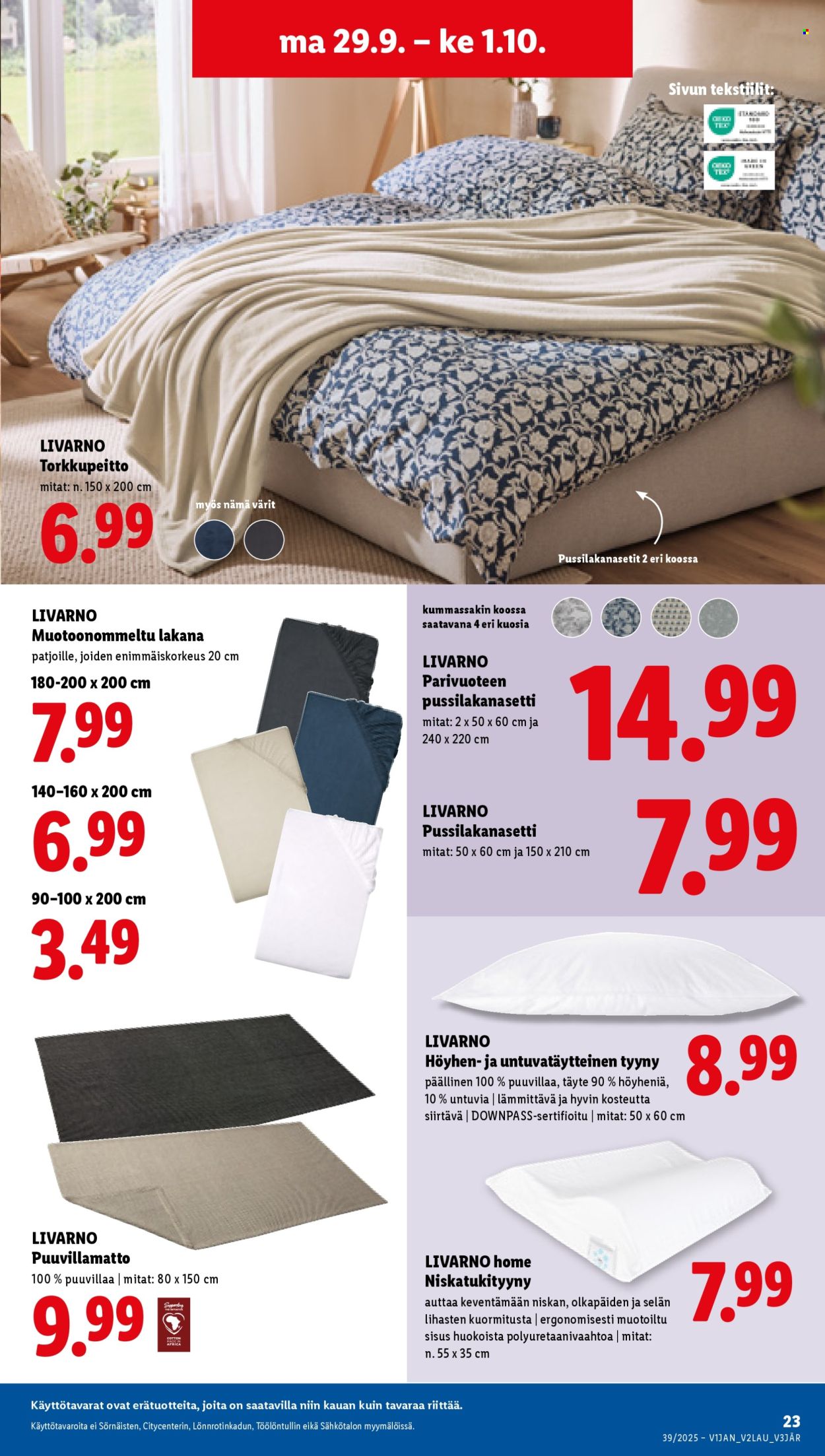 Lidl tarjoukset - 25.09.2025 - 01.10.2025. Sivu 33