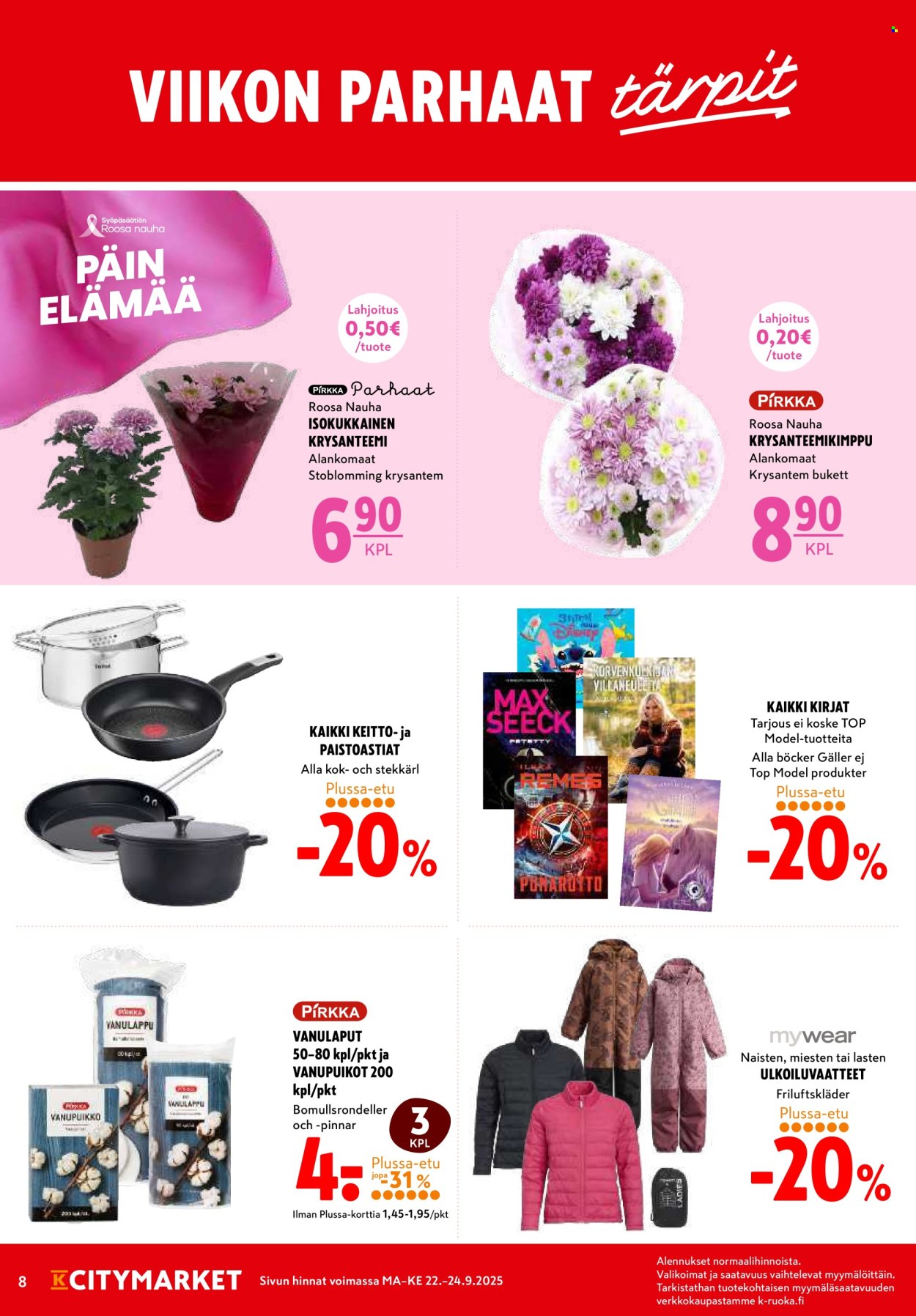 K-citymarket tarjoukset - 22.09.2025 - 24.09.2025. Sivu 8
