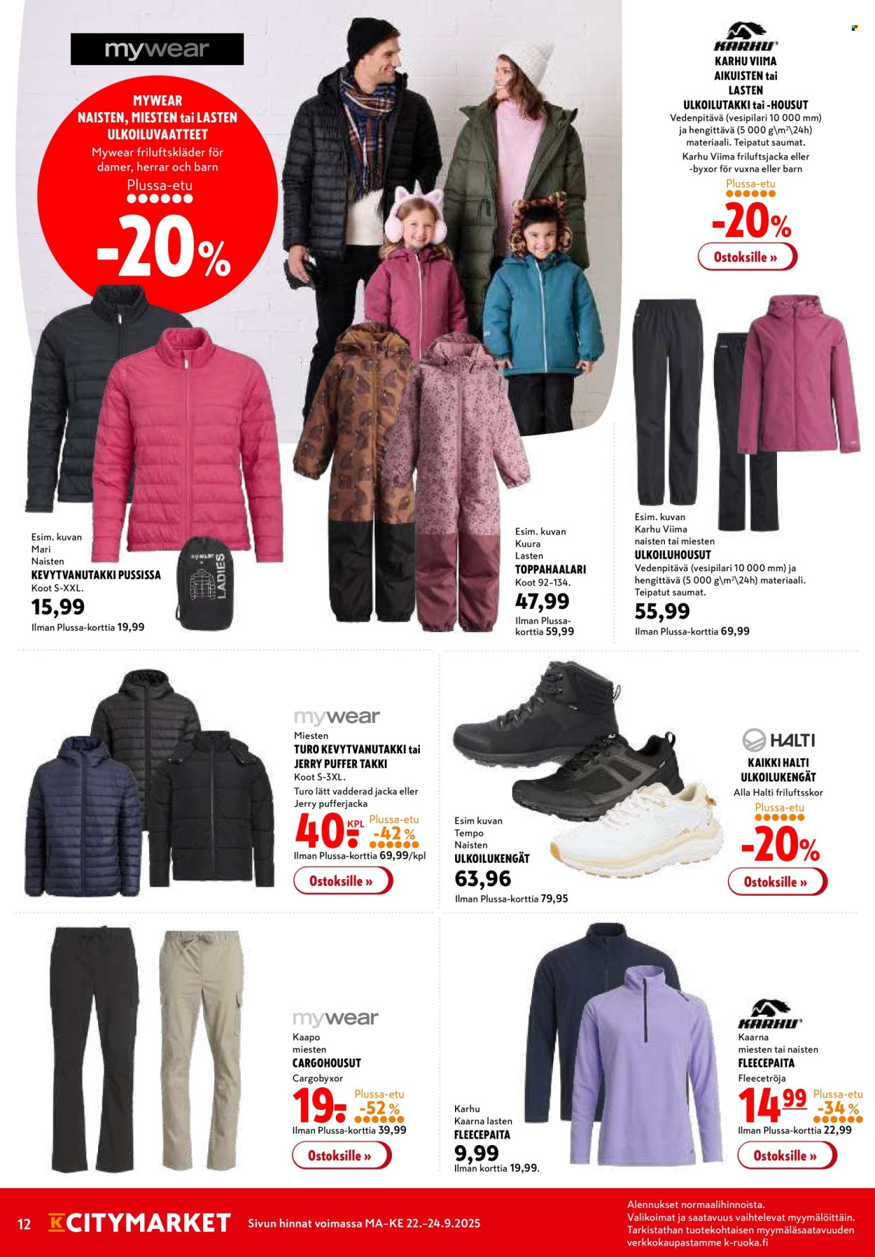 K-citymarket tarjoukset - 22.09.2025 - 24.09.2025. Sivu 12
