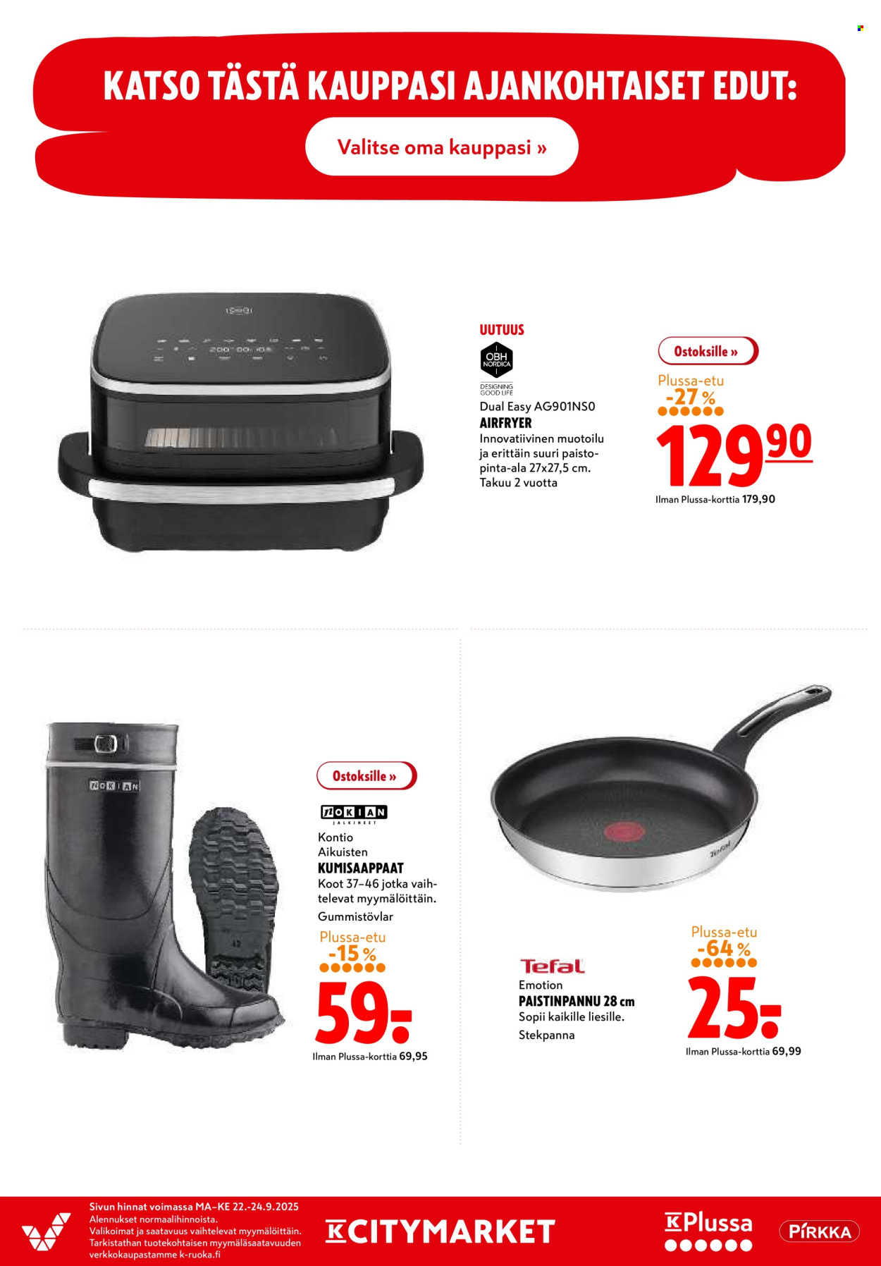 K-citymarket tarjoukset - 22.09.2025 - 24.09.2025. Sivu 17