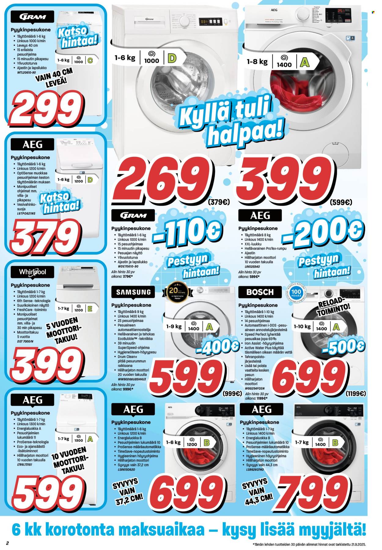 Veikon Kone tarjoukset - 22.09.2025 - 05.10.2025. Sivu 2