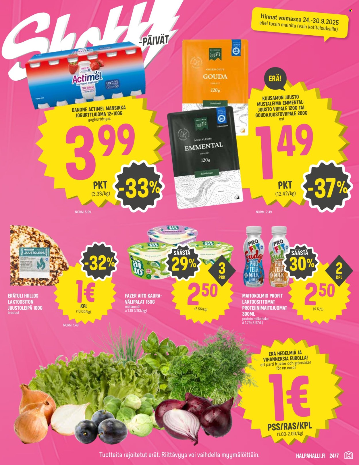 HalpaHalli tarjoukset - 24.09.2025 - 30.09.2025. Sivu 3
