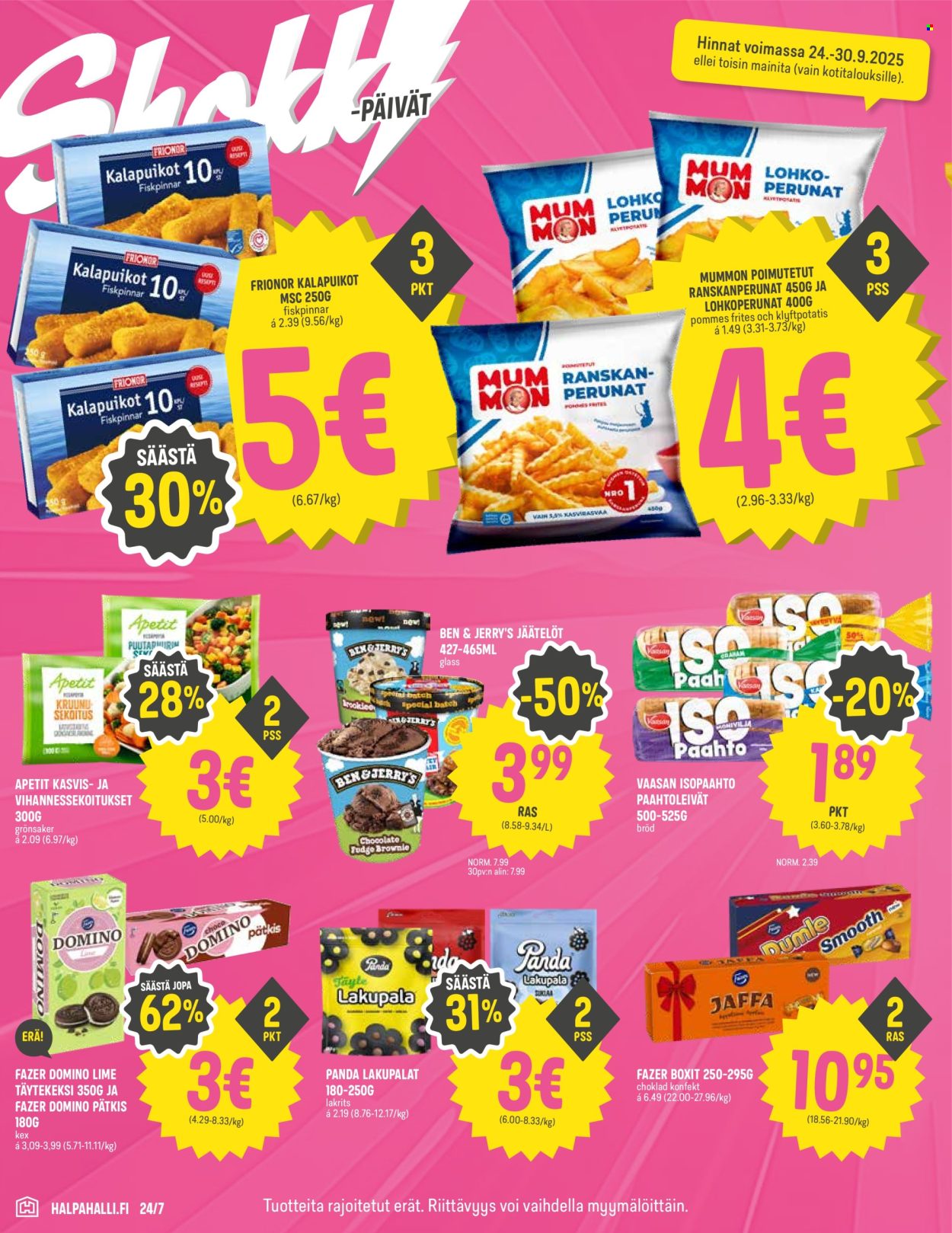 HalpaHalli tarjoukset - 24.09.2025 - 30.09.2025. Sivu 4