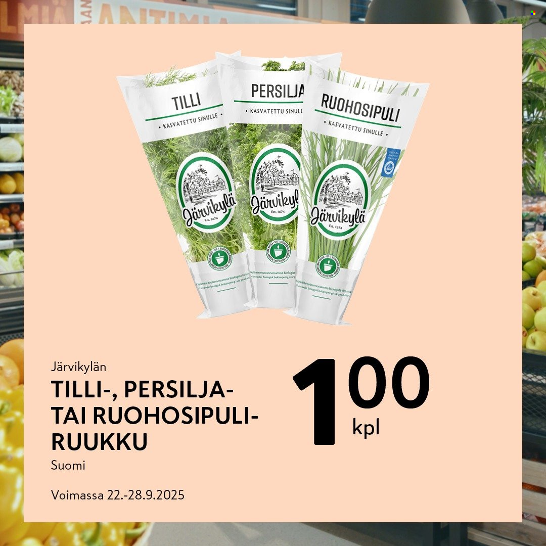 K-market tarjoukset - 22.09.2025 - 28.09.2025. Sivu 4