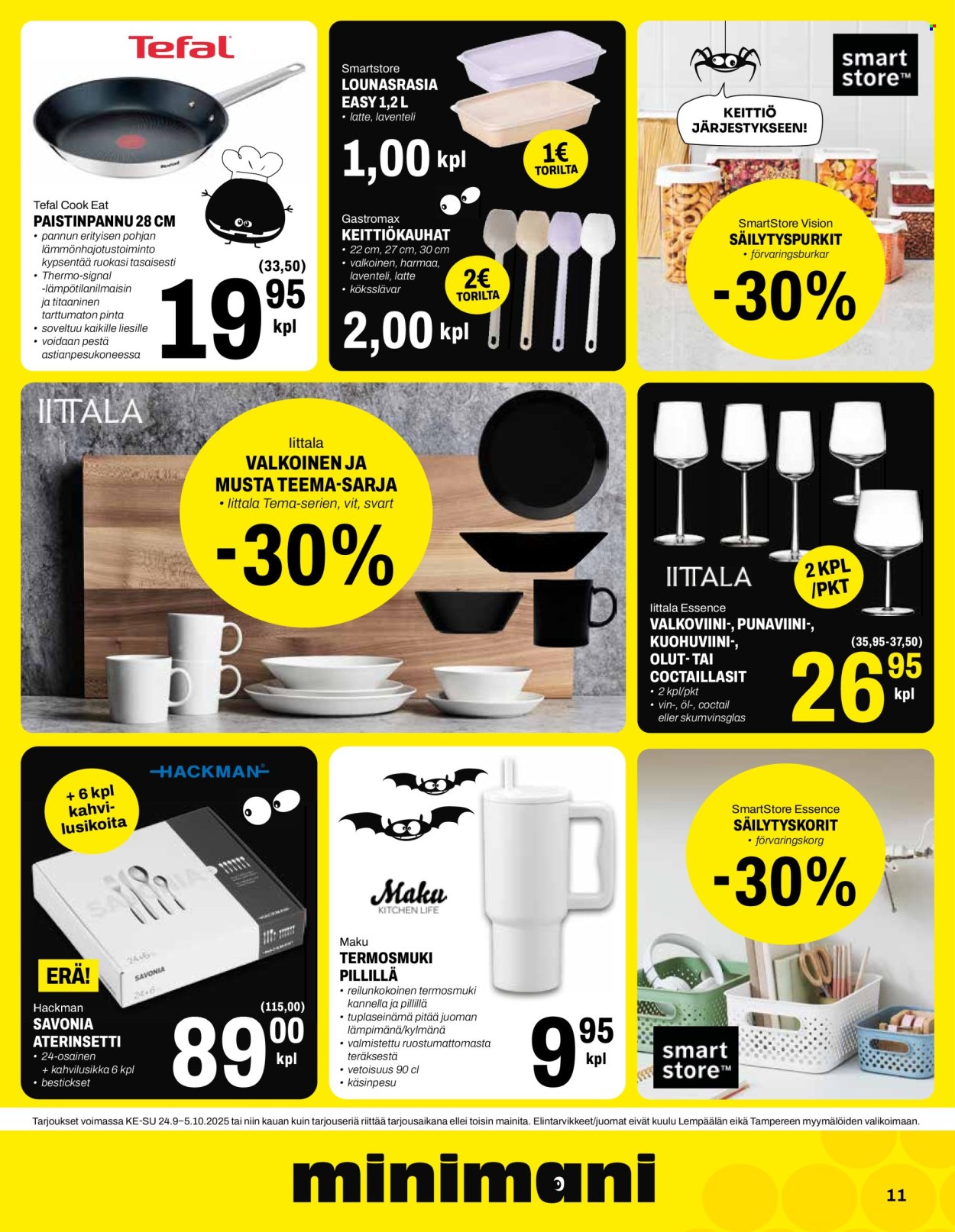 Minimani tarjoukset - 24.09.2025 - 05.10.2025. Sivu 11