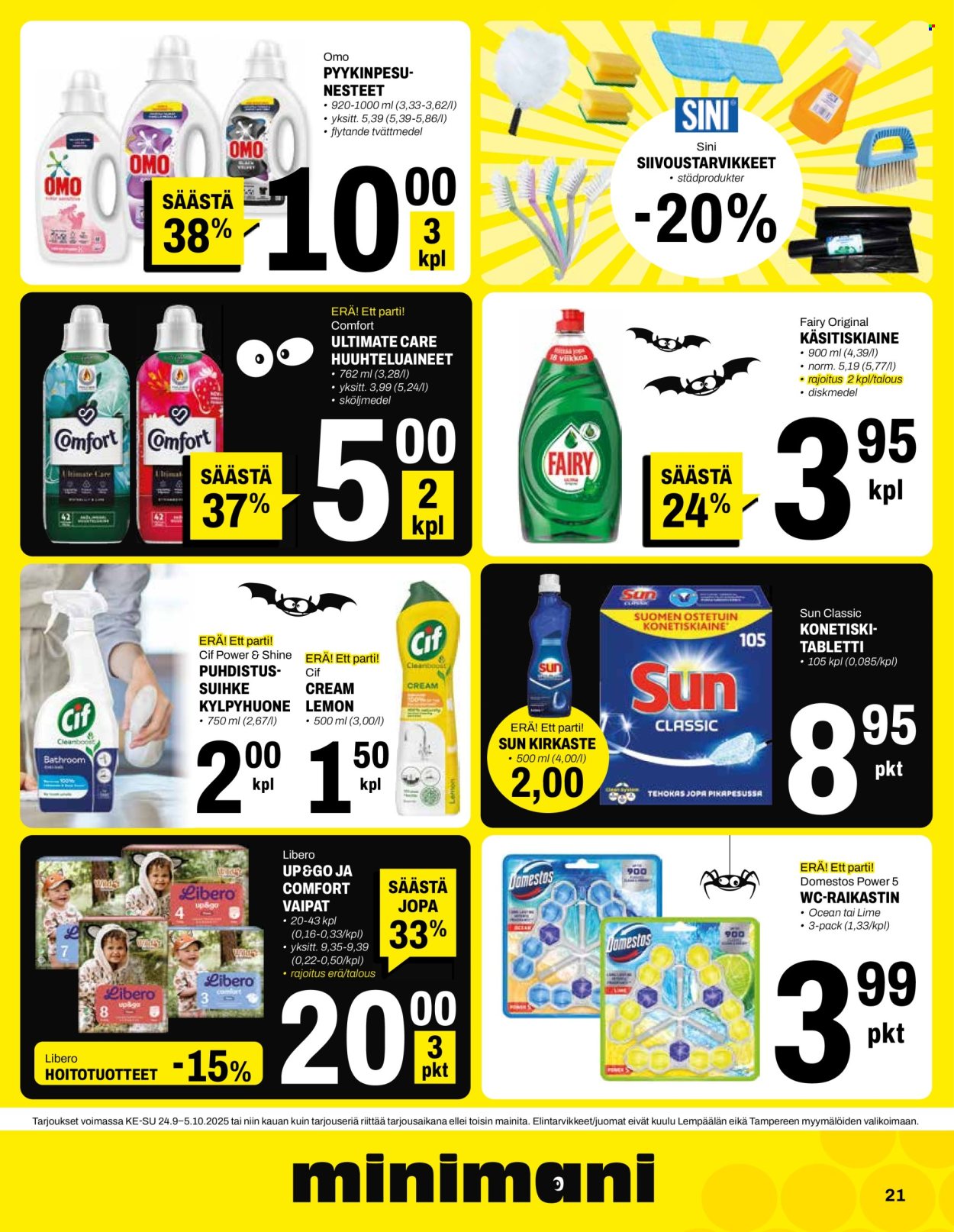 Minimani tarjoukset - 24.09.2025 - 05.10.2025. Sivu 21