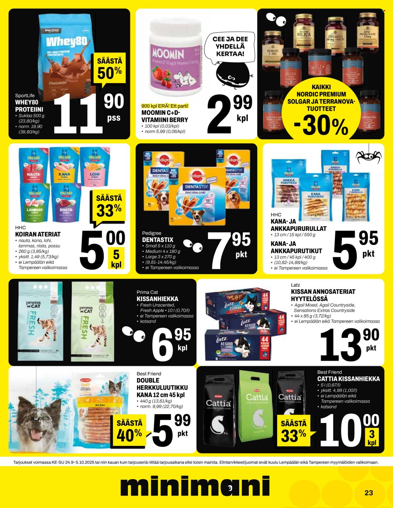 Minimani tarjoukset - 24.09.2025 - 05.10.2025. Sivu 23